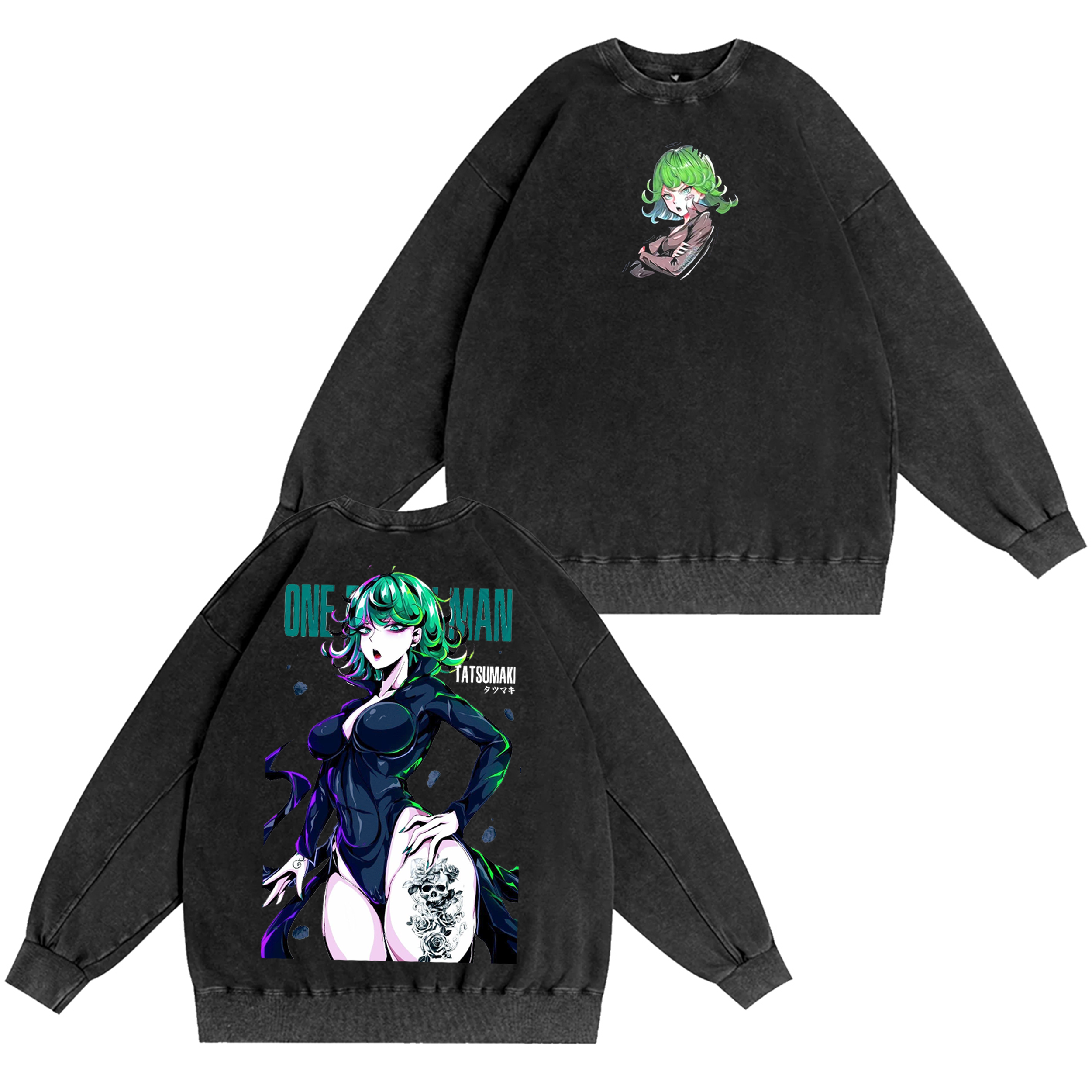 One Punch Man,Tatsumaki Anime Oversized T-shirt/Crewneck/Hoodie