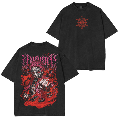 Akaza ,Demon Slayer Anime Oversized T-shirt/Crewneck/Hoodie