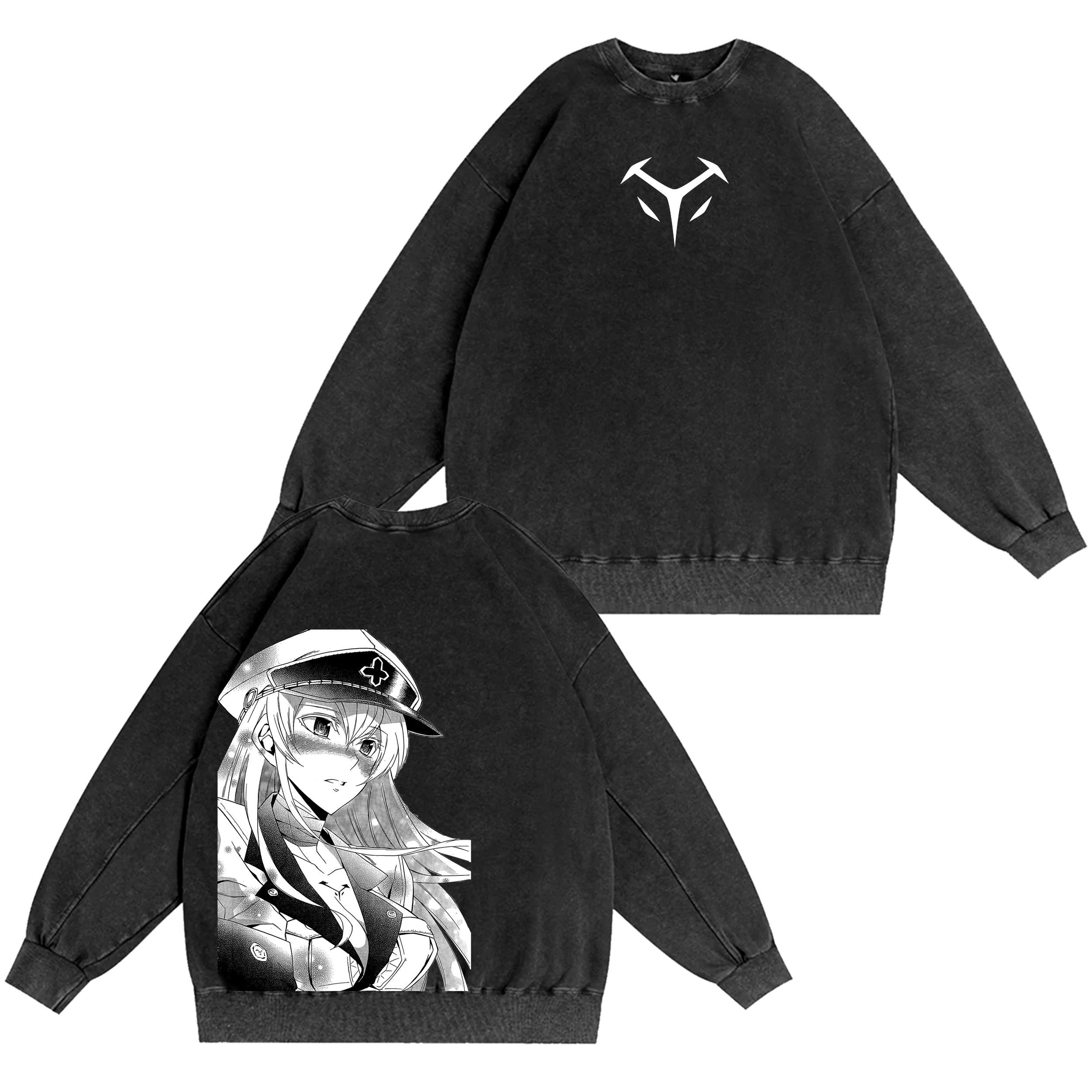Esdeath Anime Oversized T-shirt/Crewneck/Hoodie