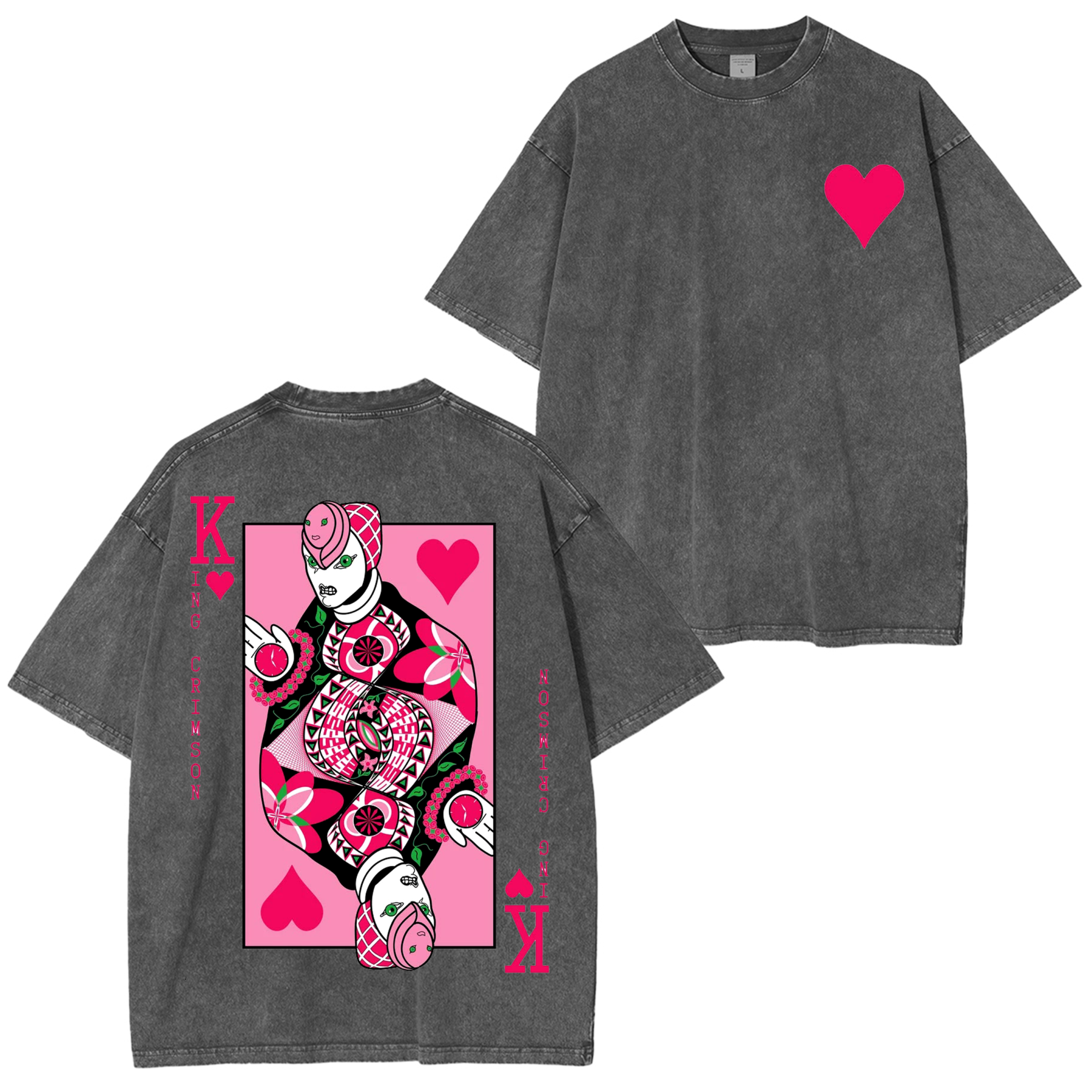 JoJos Bizarre Adventure  Anime Vintage Oversized T-shirt/Crewneck/Hoodie