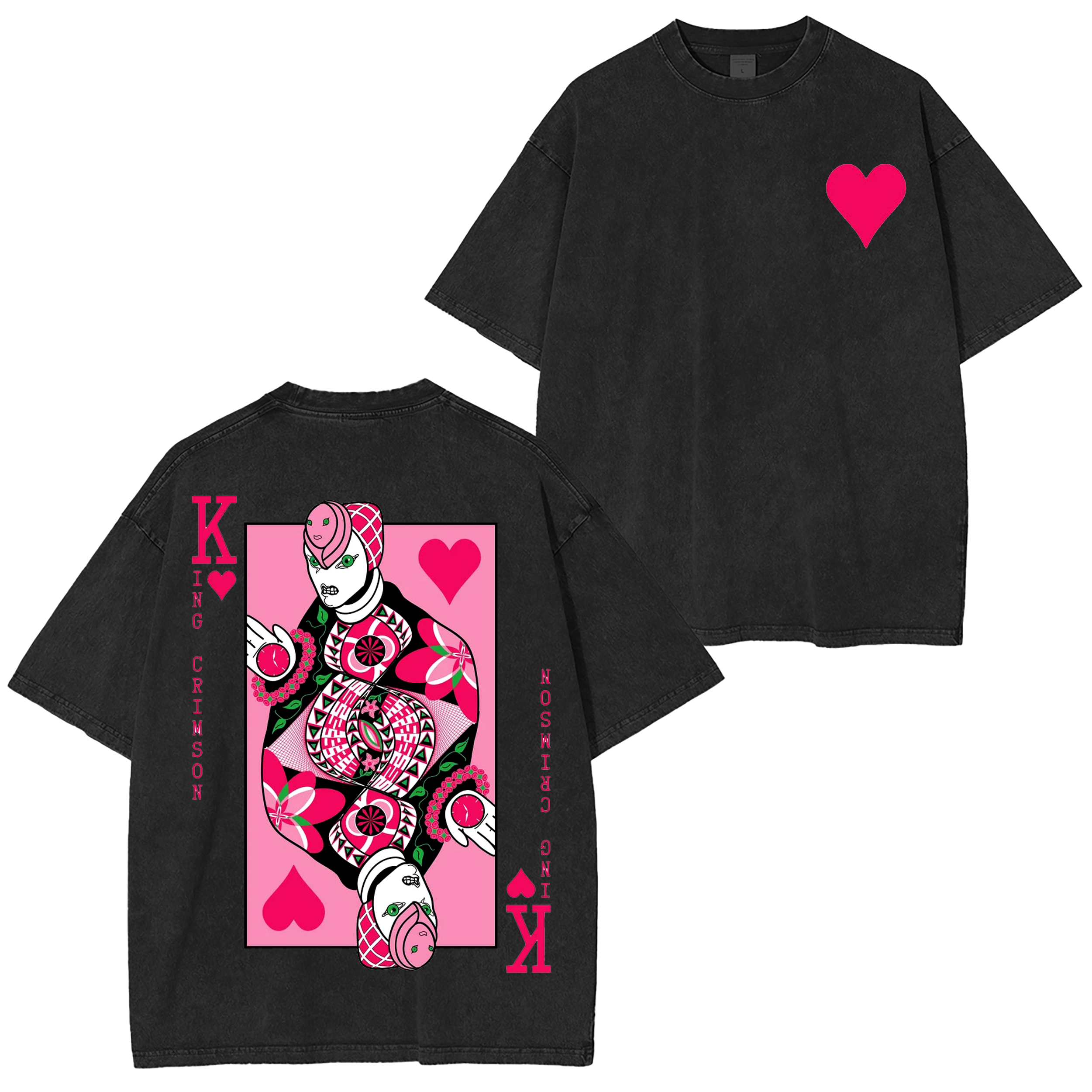 JoJos Bizarre Adventure  Anime Vintage Oversized T-shirt/Crewneck/Hoodie
