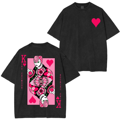JoJos Bizarre Adventure  Anime Vintage Oversized T-shirt/Crewneck/Hoodie