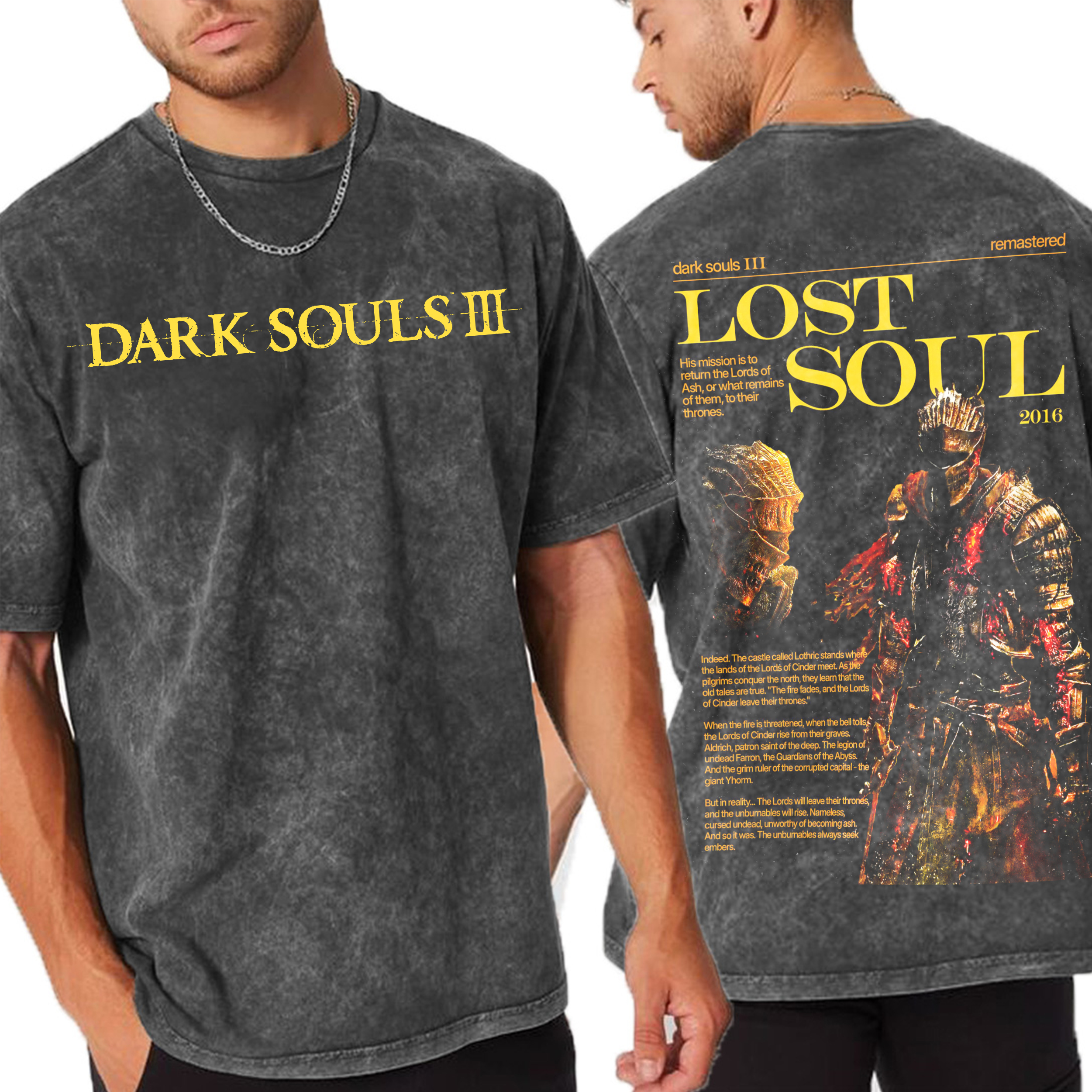 Dark Soul 3 Vintage Oversized T-shirt/Crewneck/Hoodie
