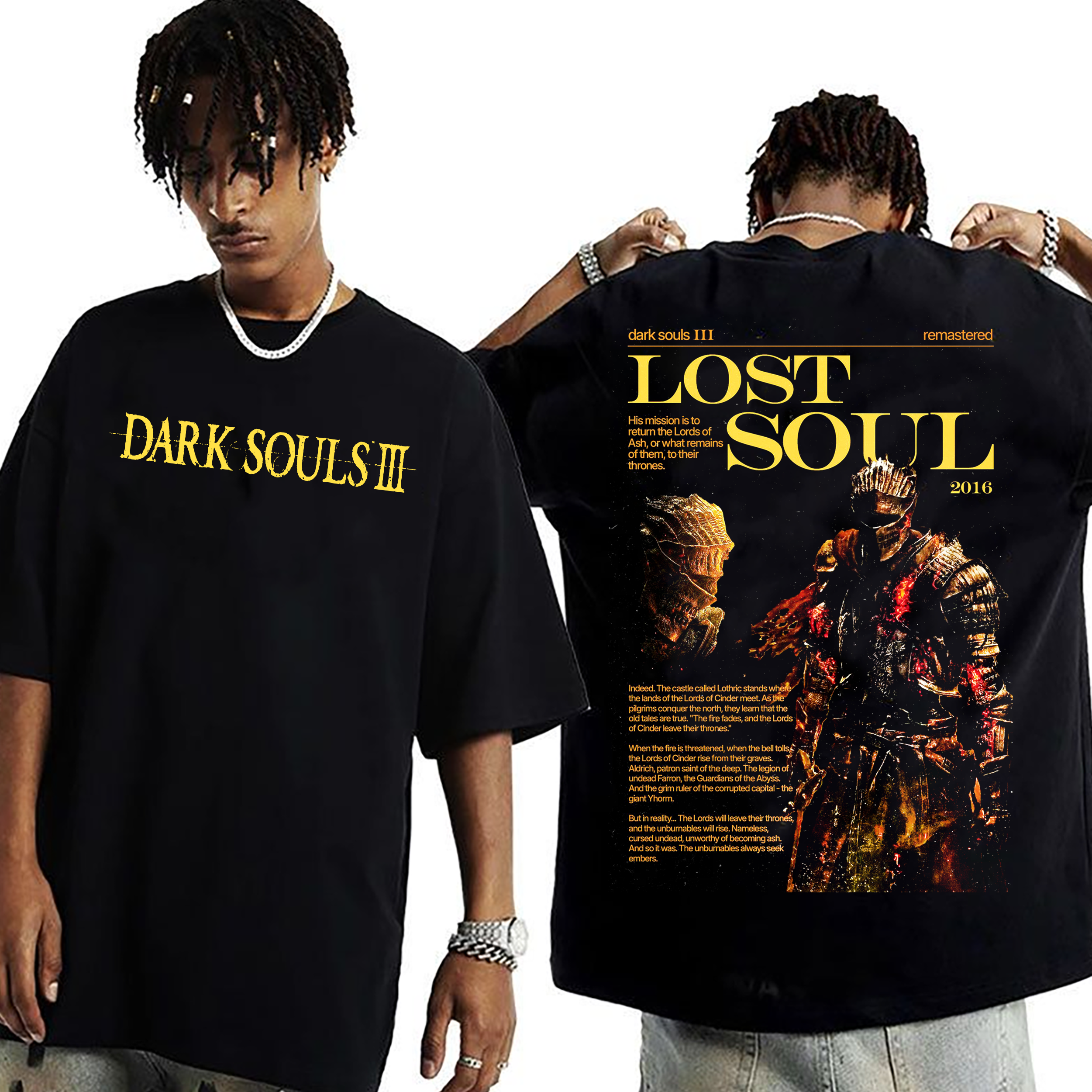 Dark Soul 3 Vintage Oversized T-shirt/Crewneck/Hoodie