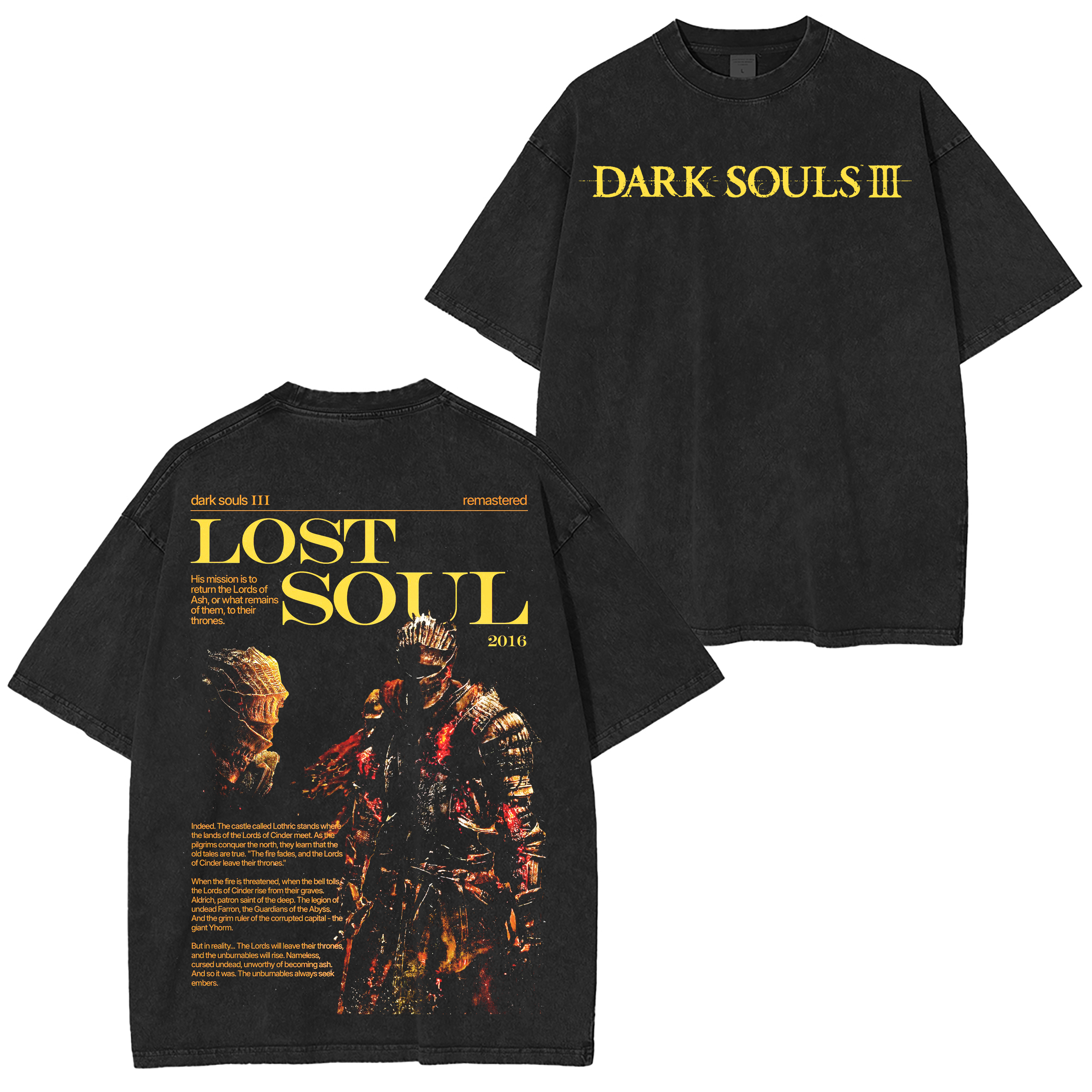 Dark Soul 3 Vintage Oversized T-shirt/Crewneck/Hoodie