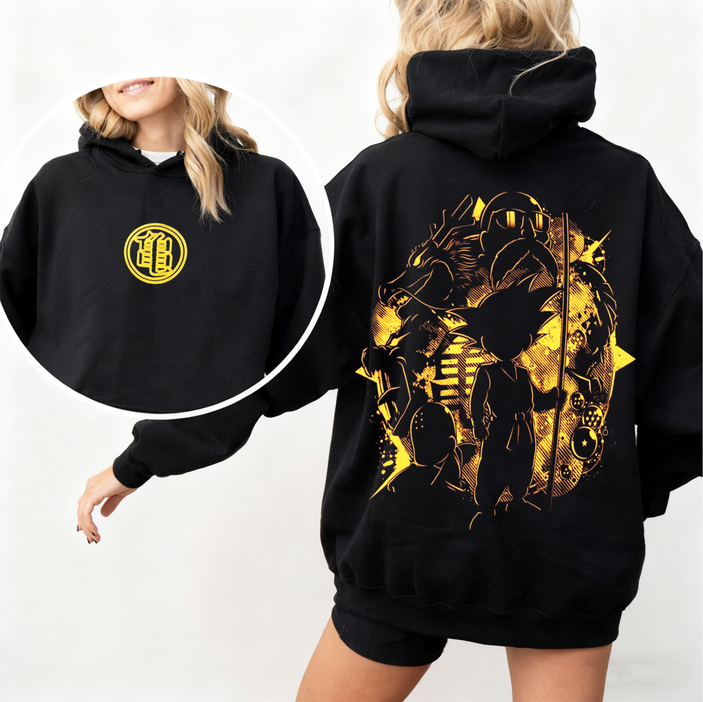 Son Goku,Dragon Ball Anime Oversized T-shirt/Crewneck/Hoodie
