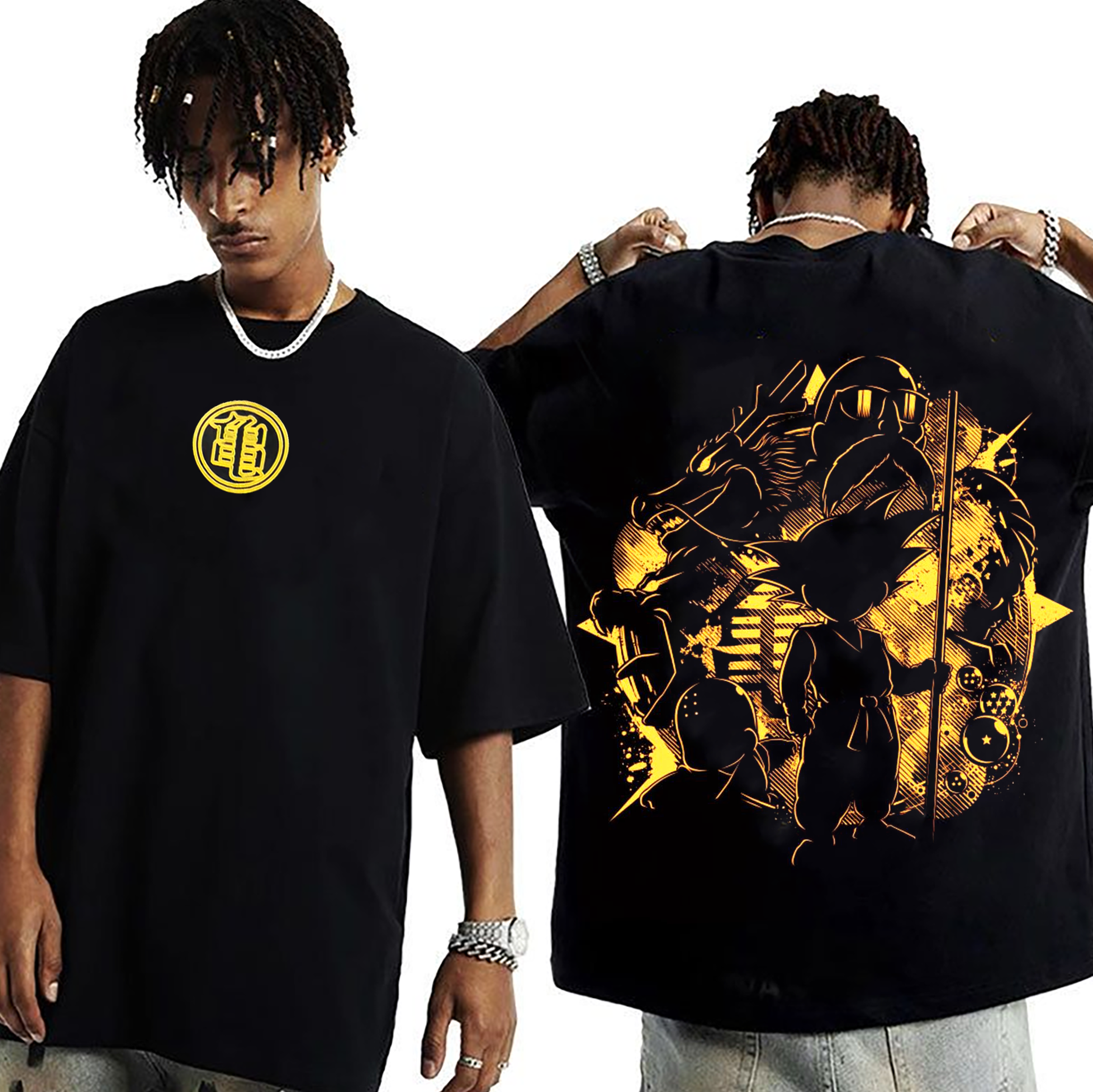 Son Goku,Dragon Ball Anime Oversized T-shirt/Crewneck/Hoodie