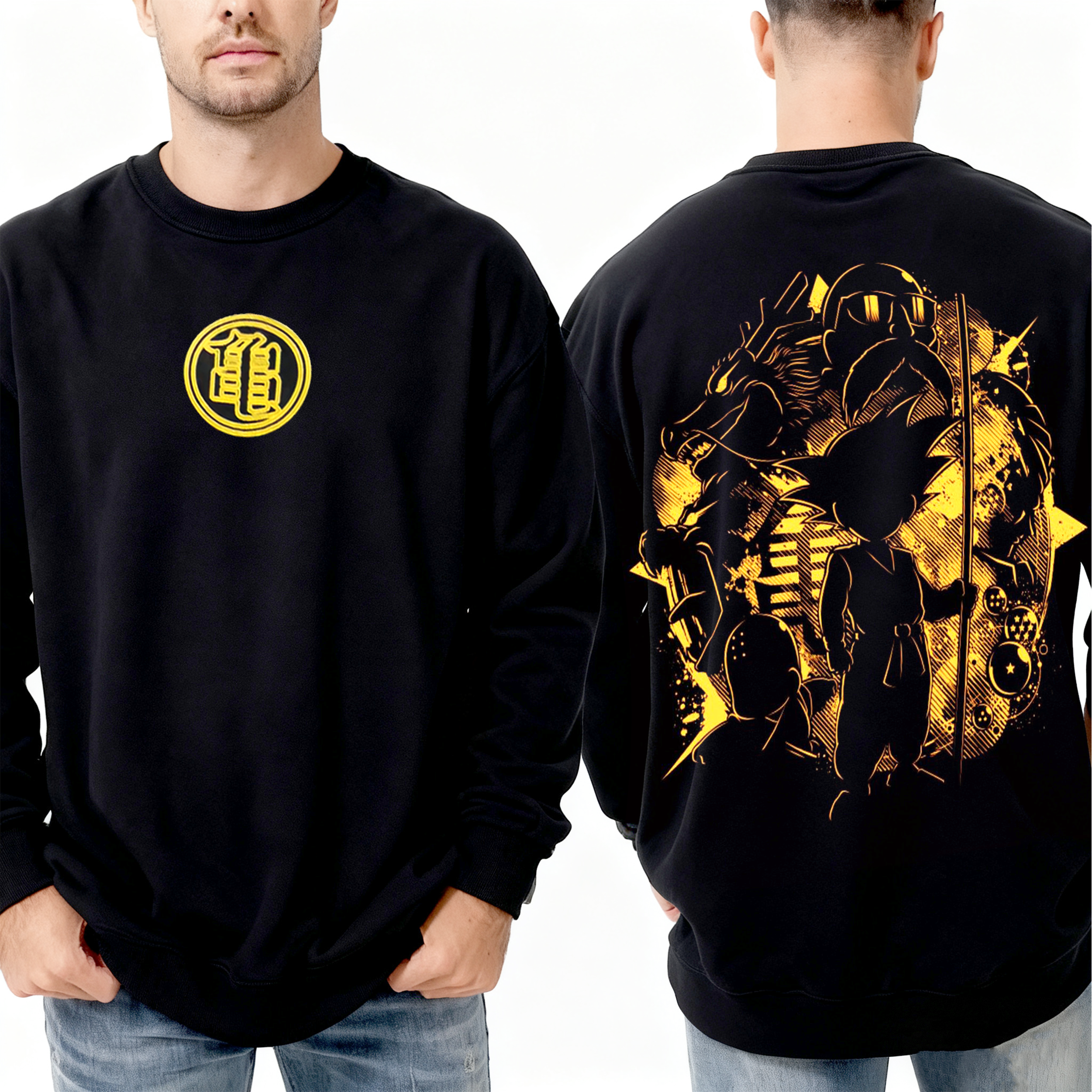 Son Goku,Dragon Ball Anime Oversized T-shirt/Crewneck/Hoodie
