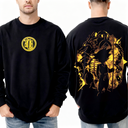 Son Goku,Dragon Ball Anime Oversized T-shirt/Crewneck/Hoodie