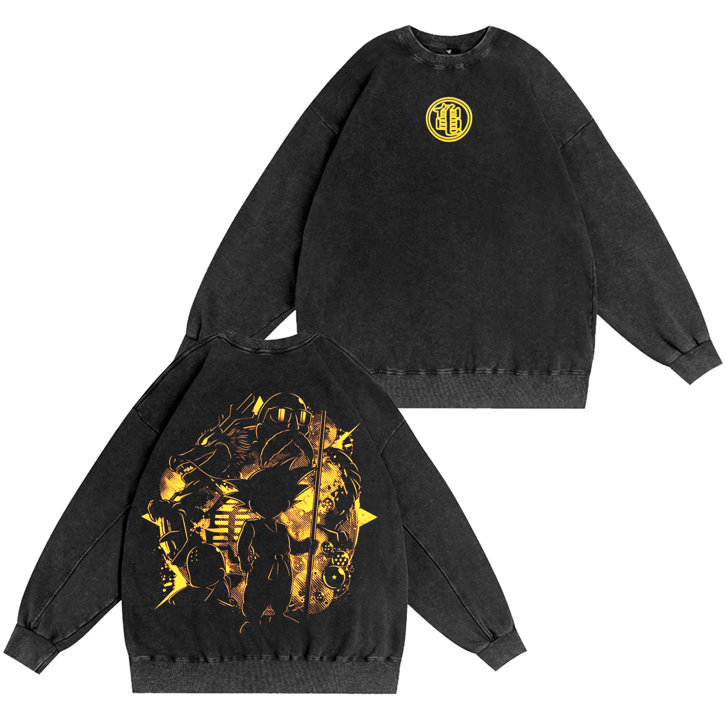 Son Goku,Dragon Ball Anime Oversized T-shirt/Crewneck/Hoodie