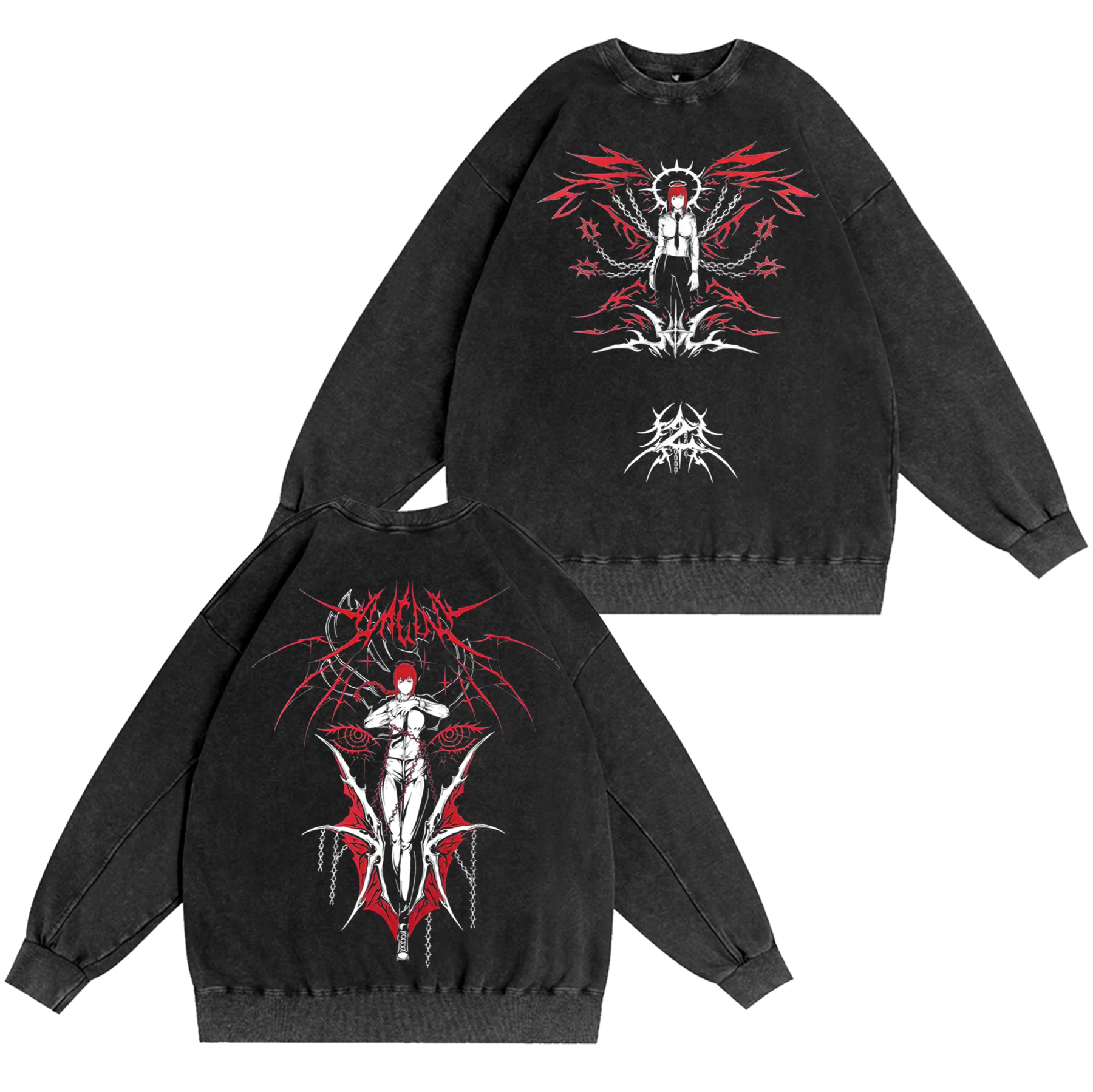 Makima,Chainsaw Man Oversized T-shirt/Crewneck/Hoodie