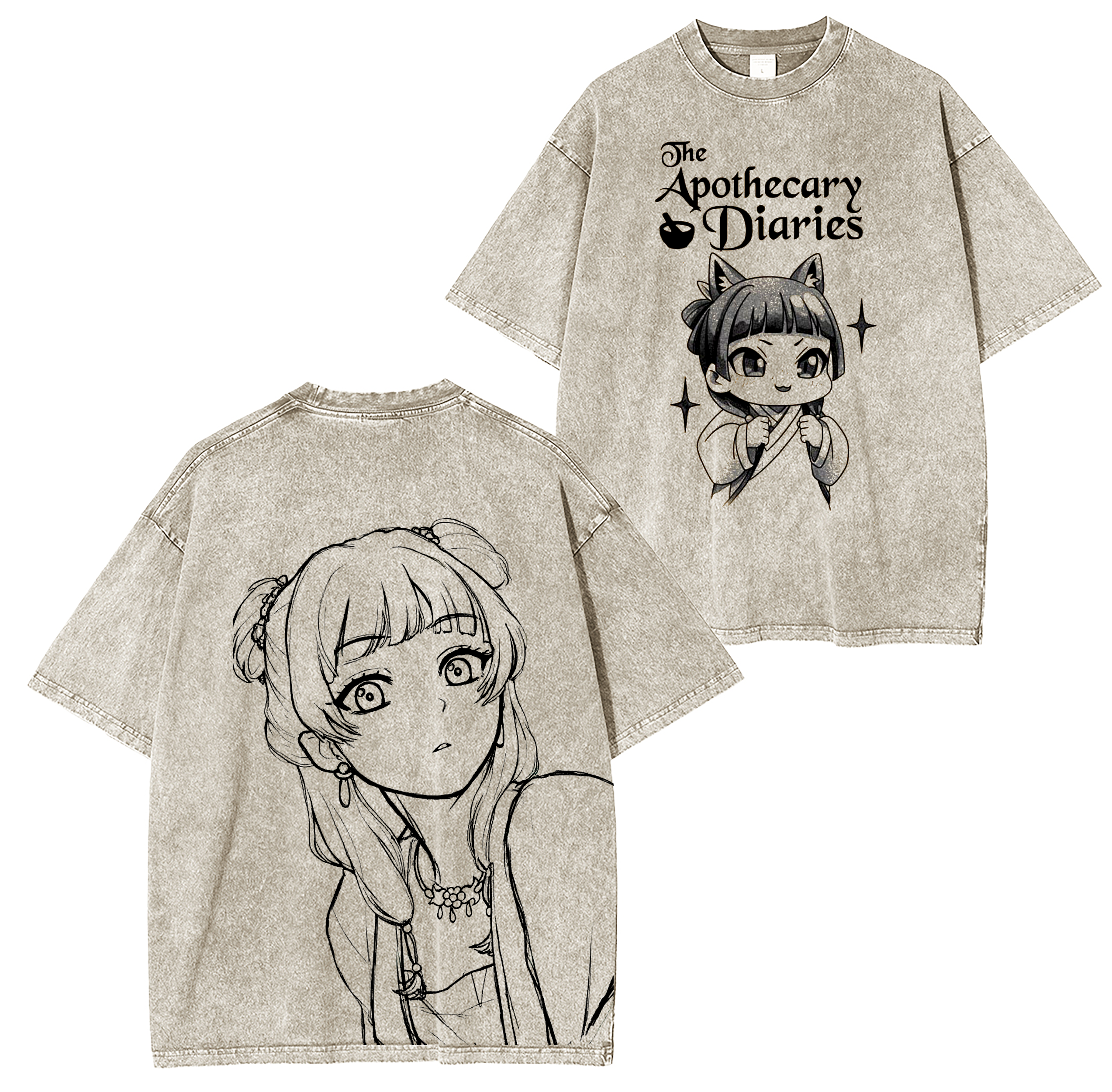 MaoMao The Apothecary Diaries Anime Oversized T-shirt/Crewneck/Hoodie