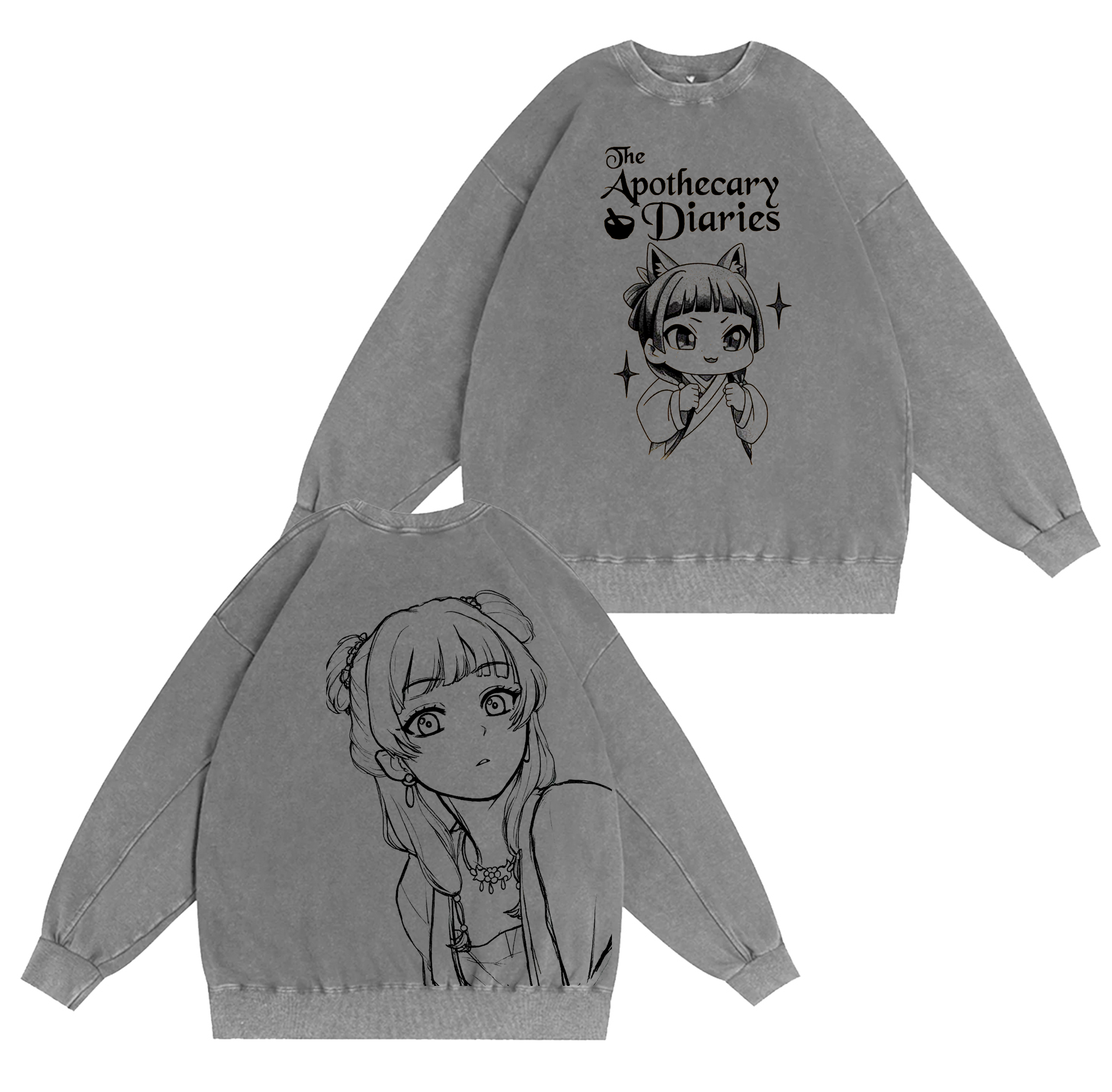 MaoMao The Apothecary Diaries Anime Oversized T-shirt/Crewneck/Hoodie