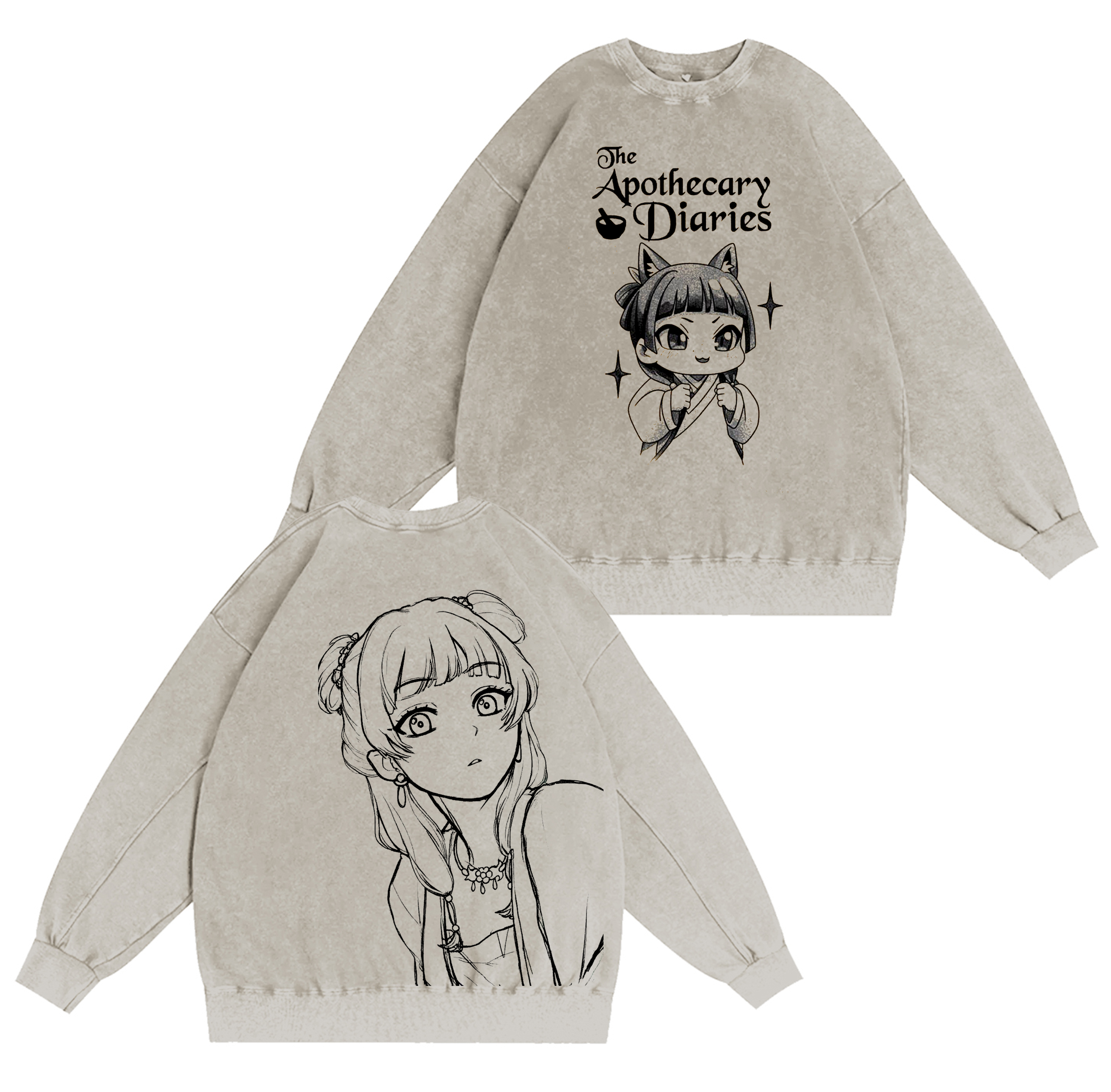 MaoMao The Apothecary Diaries Anime Oversized T-shirt/Crewneck/Hoodie