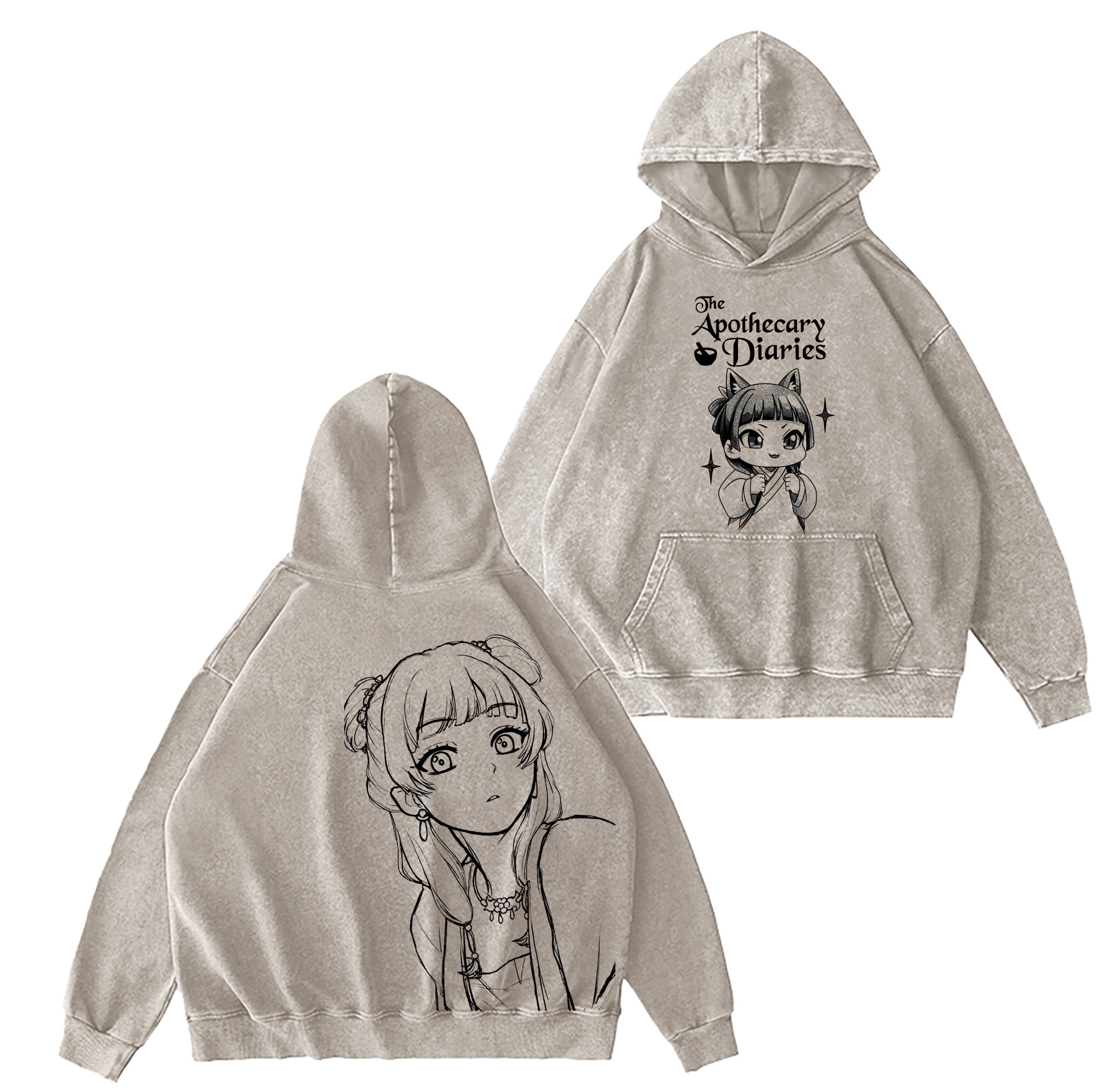 MaoMao The Apothecary Diaries Anime Oversized T-shirt/Crewneck/Hoodie