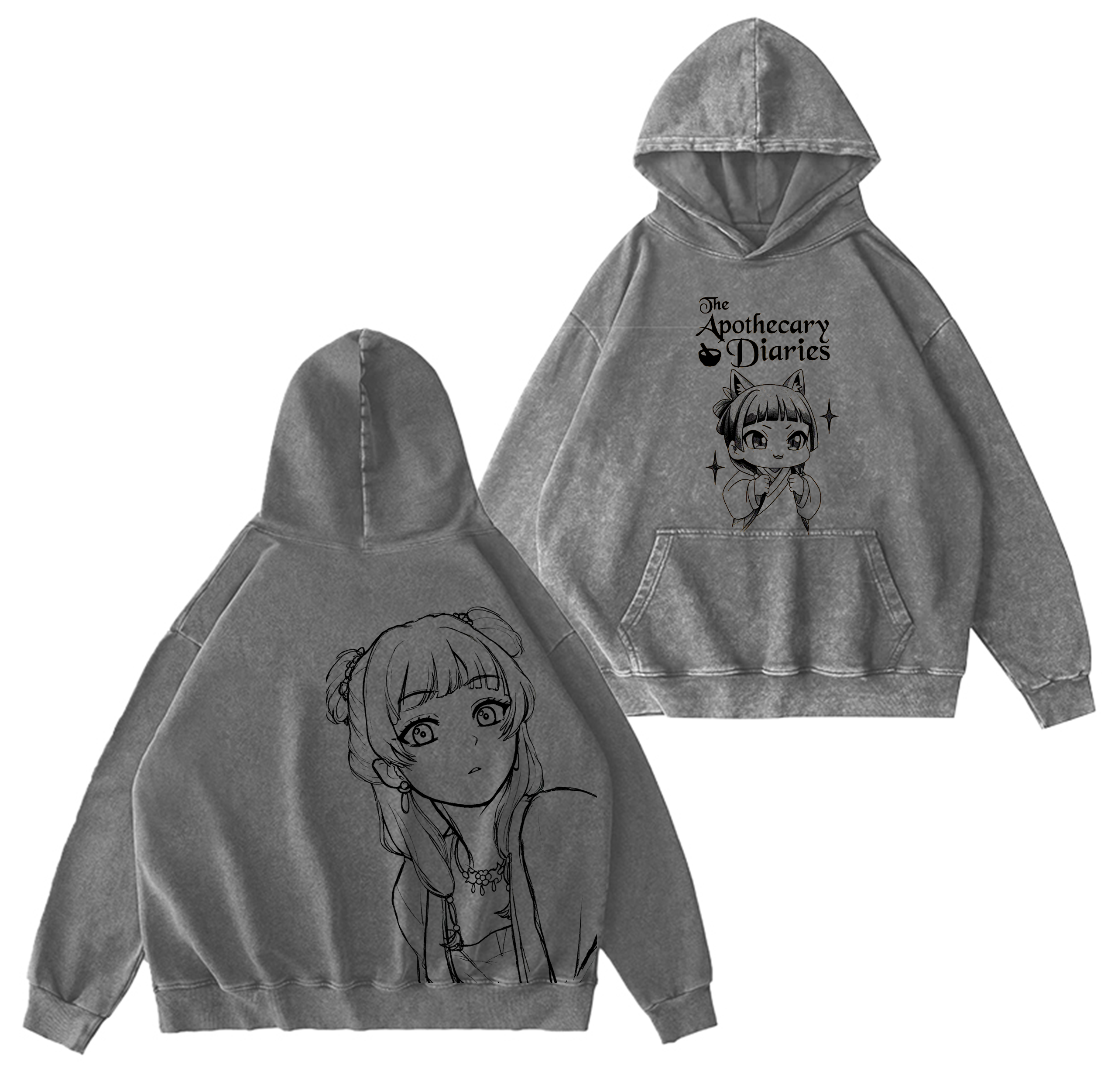 MaoMao The Apothecary Diaries Anime Oversized T-shirt/Crewneck/Hoodie