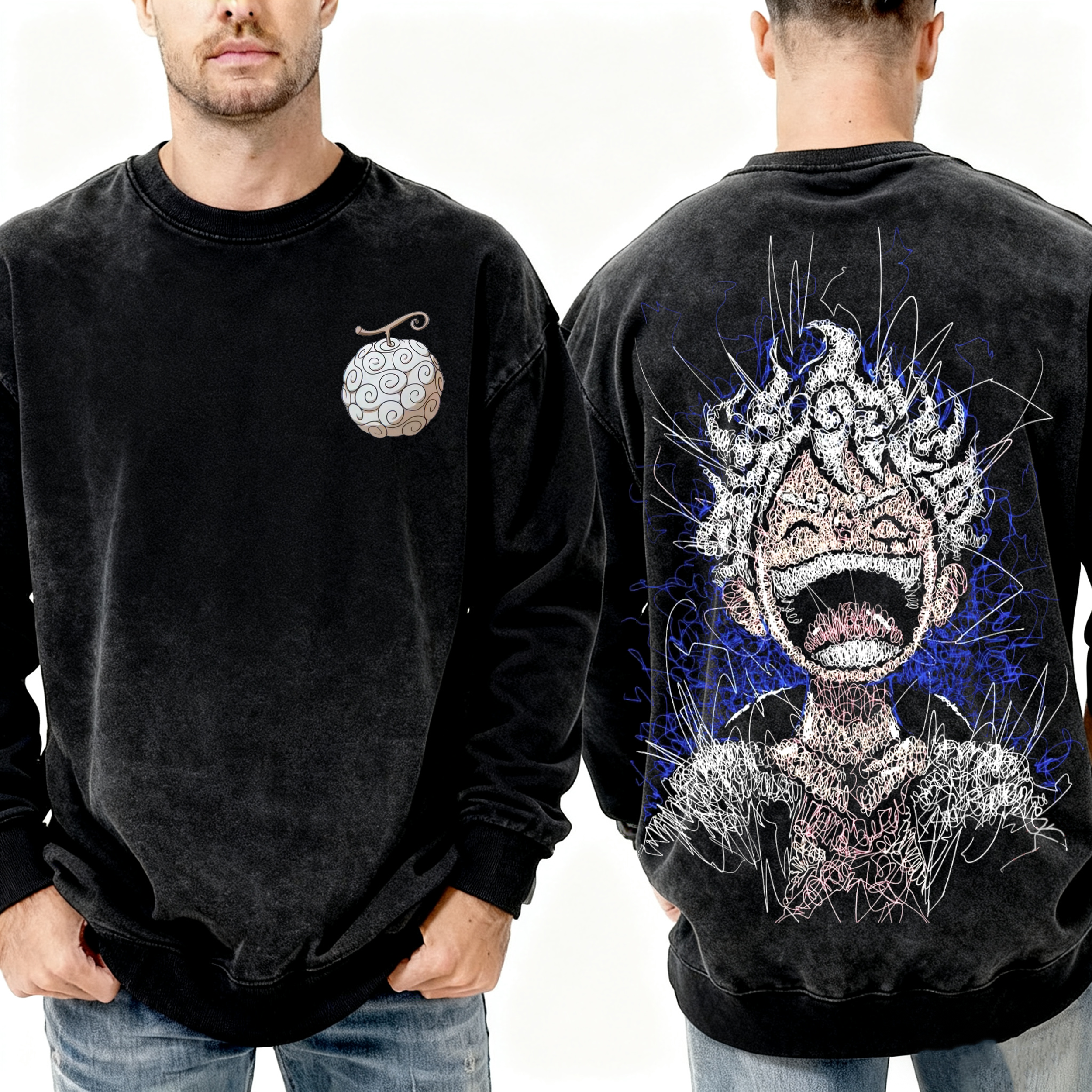 Luffy,One Piece Oversized T-shirt/Crewneck/Hoodie
