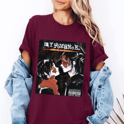Attack on Titan,MCR Style Anime Unisex T-shirt/Crewneck/Hoodie