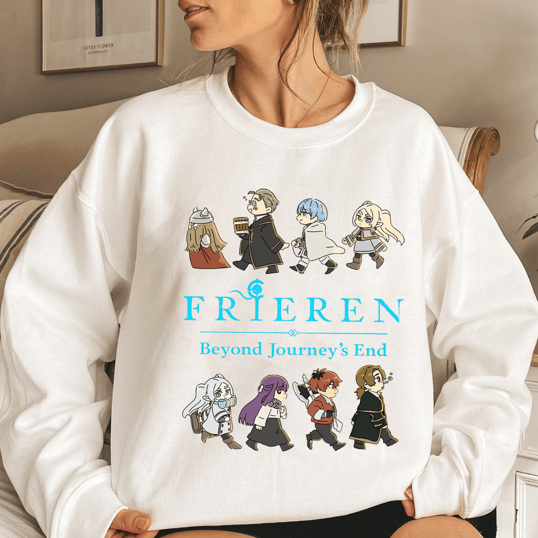 Frieren,Cute Anime  Unisex Shirt/Crewneck/Hoodie