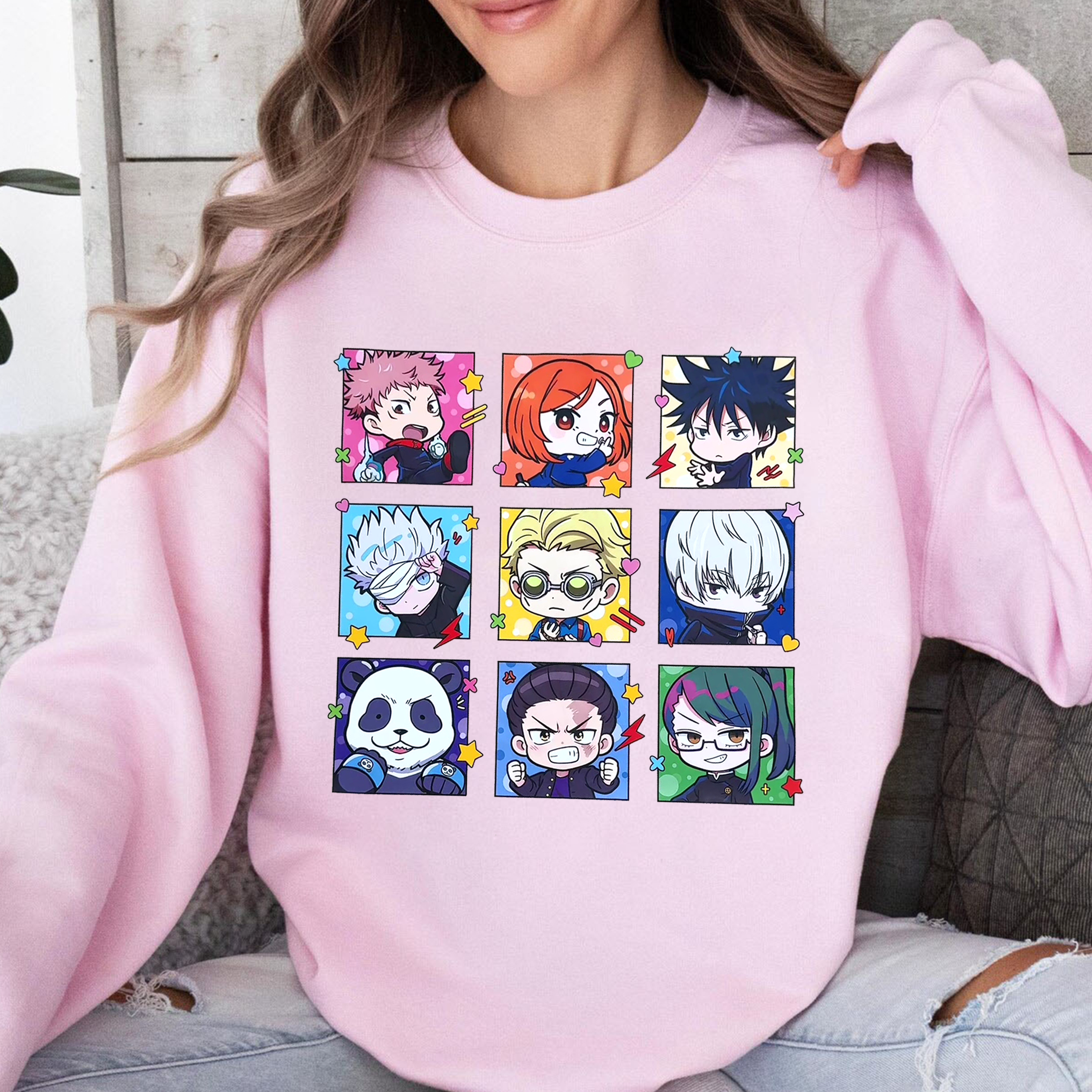 Jujutsu Kaisen,Cute Anime  Unisex Shirt/Crewneck/Hoodie