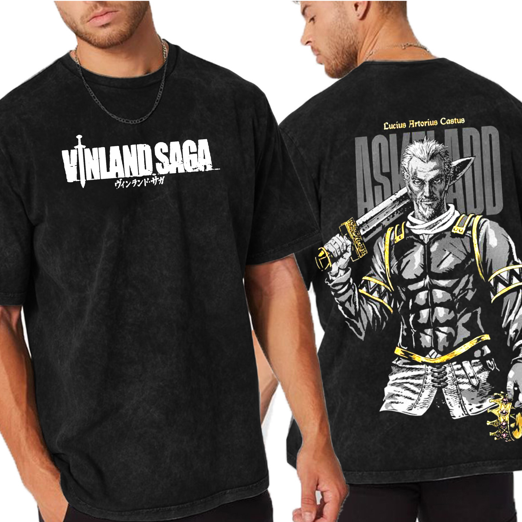 Retro Vinland saga Anime  Oversized T-shirt/Crewneck/Hoodie