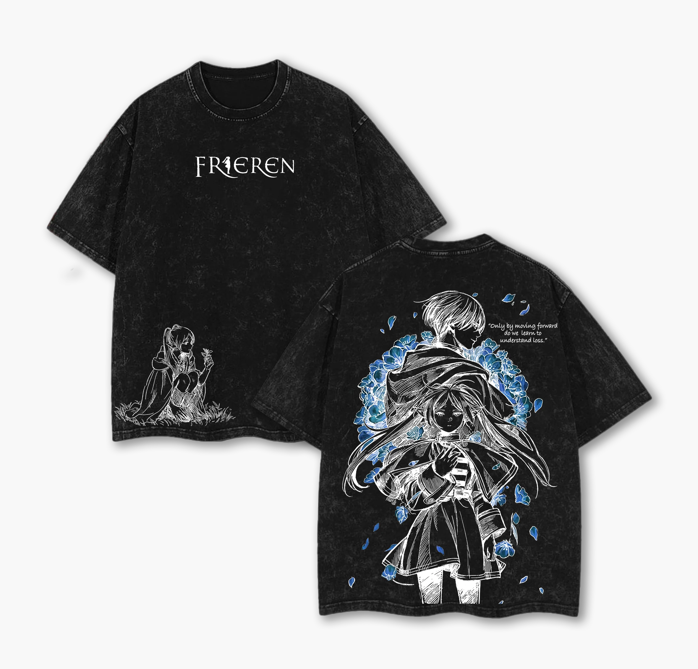 Frieren x Himmel Oversized T-shirt/Crewneck/Hoodie