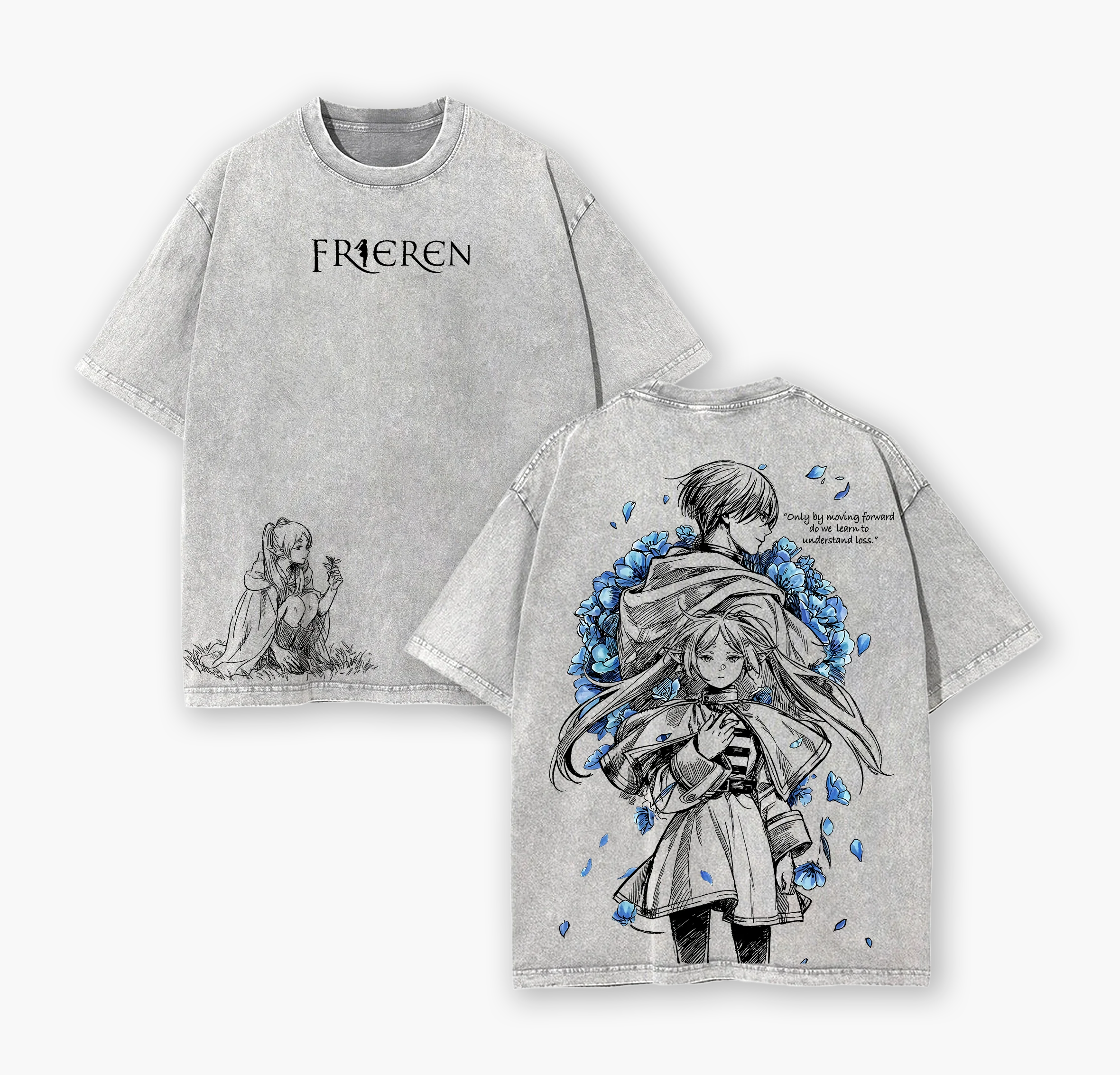 Frieren x Himmel Oversized T-shirt/Crewneck/Hoodie