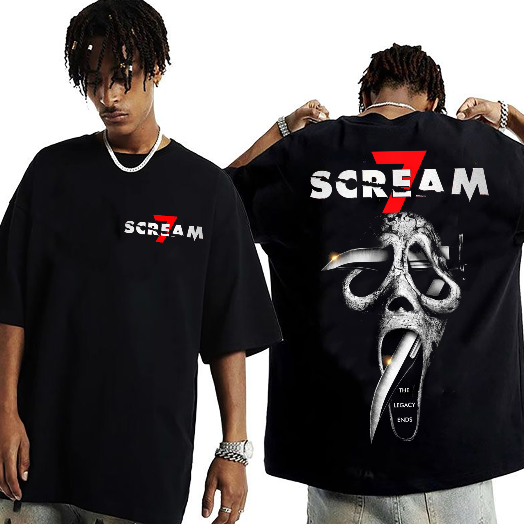 Scream 7 Oversized T-shirt/Crewneck/Hoodie