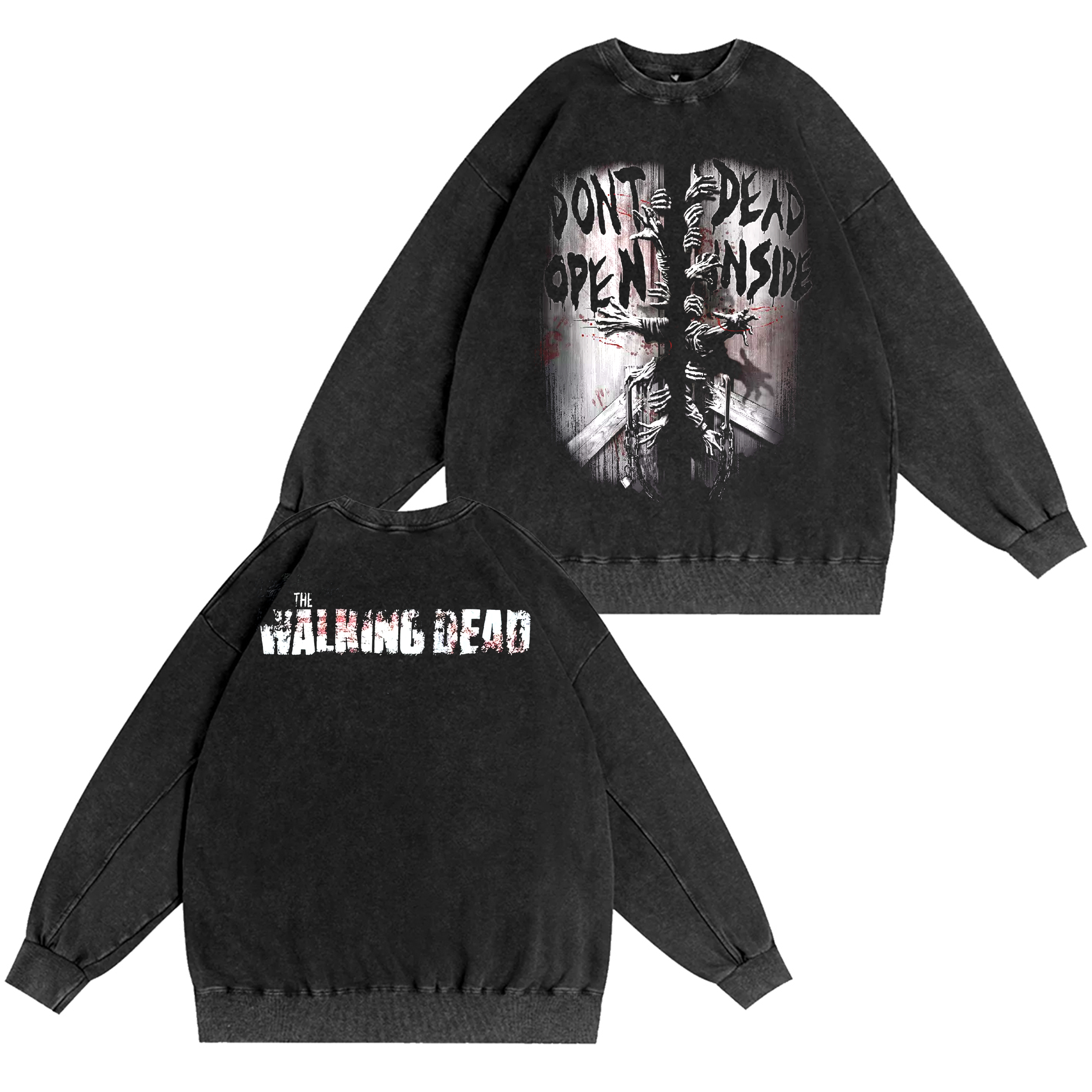 The Walking Dead Unisex Washed T-shirt/Crewneck/Hoodie