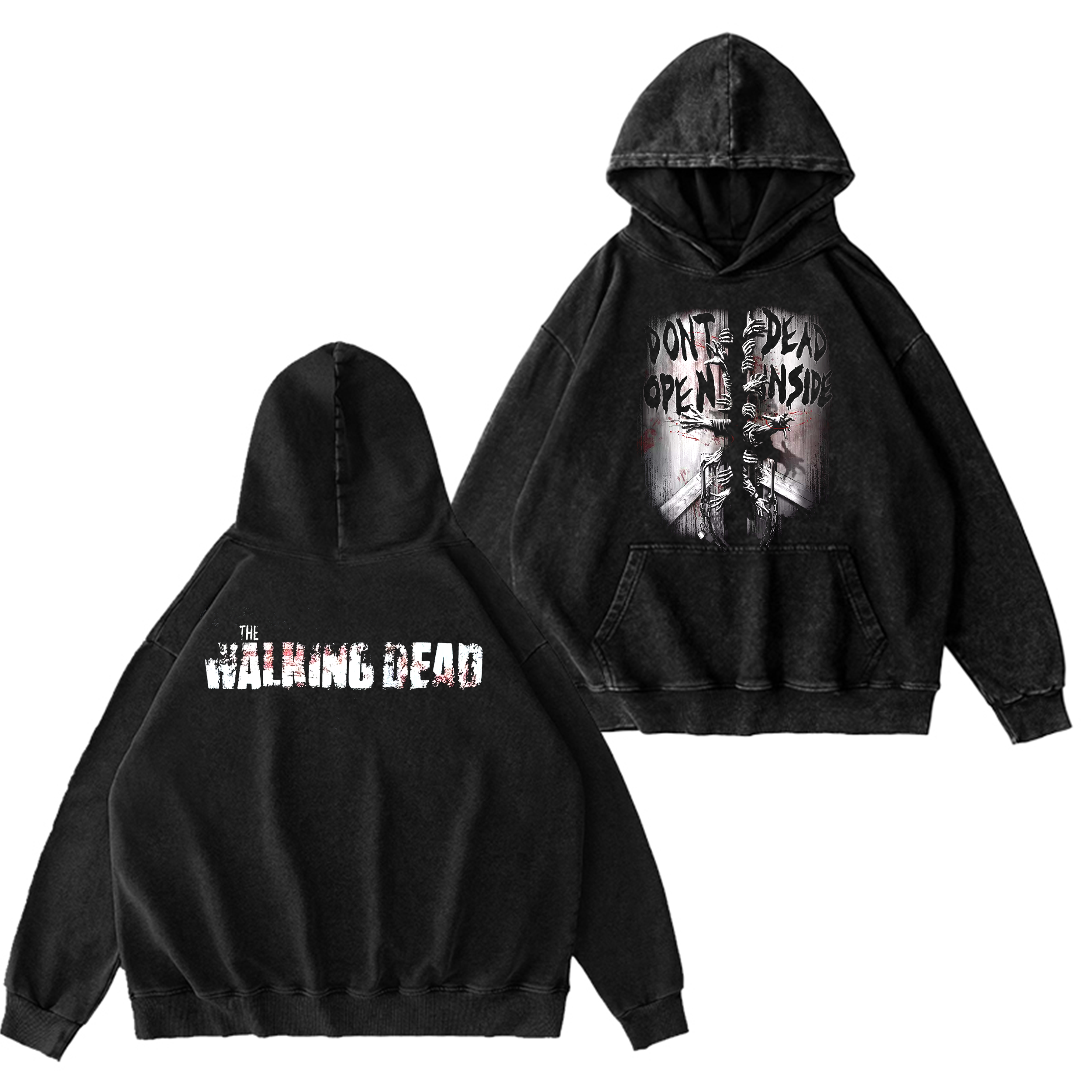 The Walking Dead Unisex Washed T-shirt/Crewneck/Hoodie