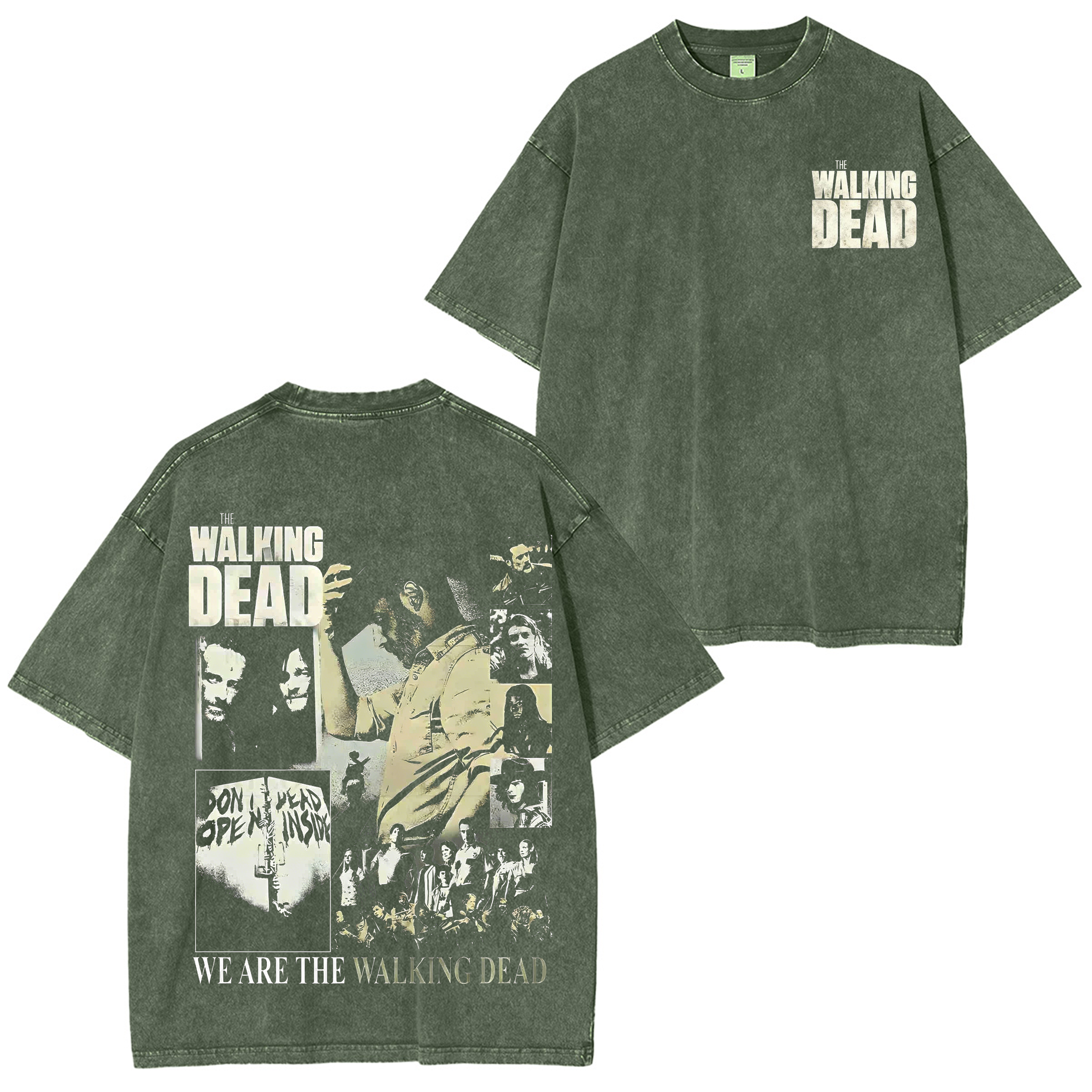 The Walking Dead  Washed T-shirt/Crewneck/Hoodie