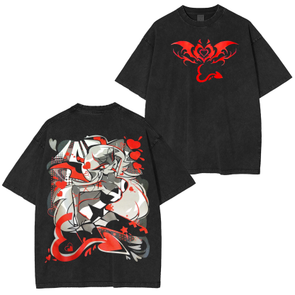 Helluva Boss Verosika Streetwear Oversized T-shirt/Crewneck/Hoodie