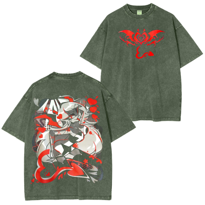 Helluva Boss Verosika Streetwear Oversized T-shirt/Crewneck/Hoodie
