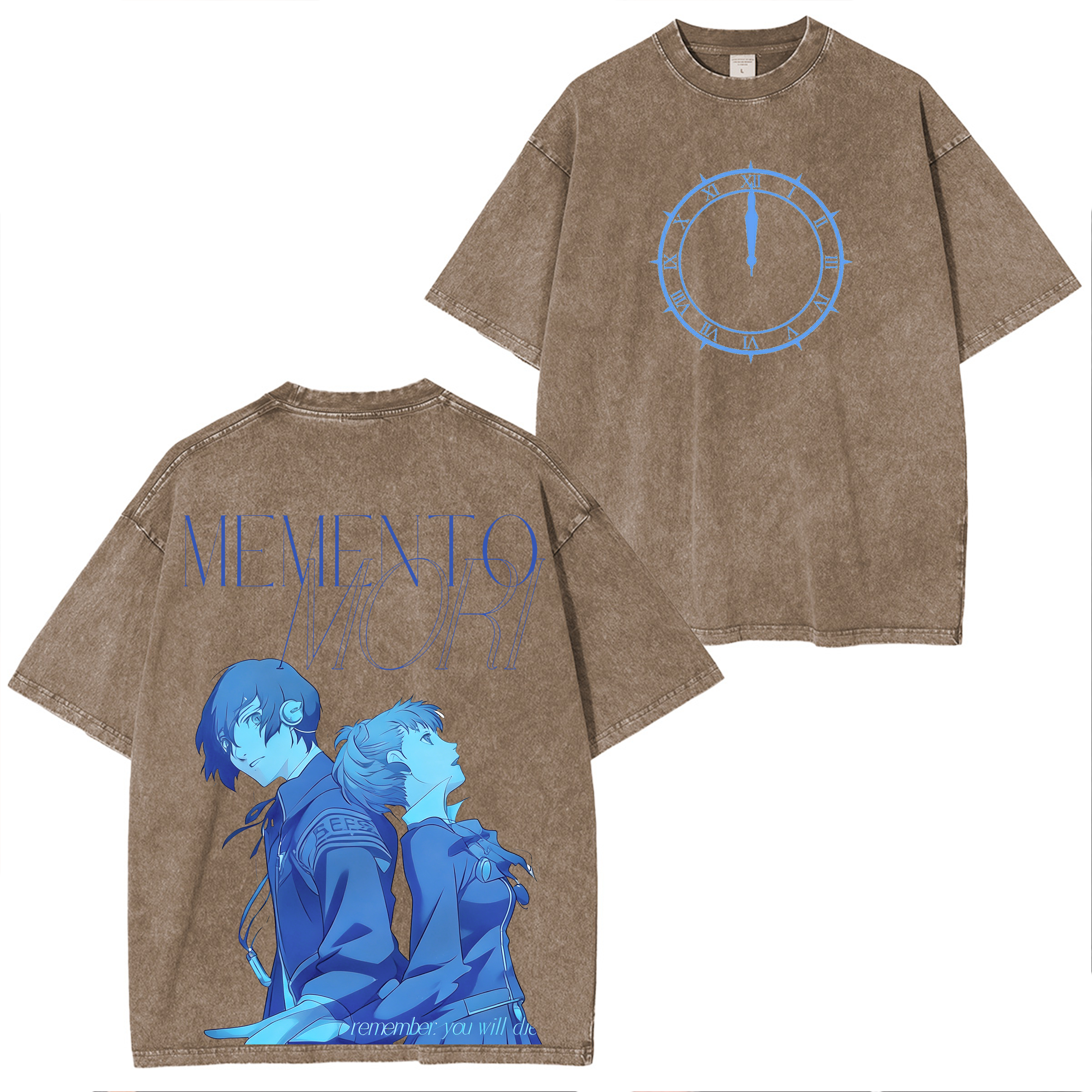 Persona 3 - Makoto Yuki,Kotone Shiomi Oversized T-shirt/Crewneck/Hoodie