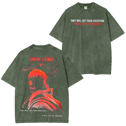 Iron Lung horror movie  Oversized T-shirt/Crewneck/Hoodie