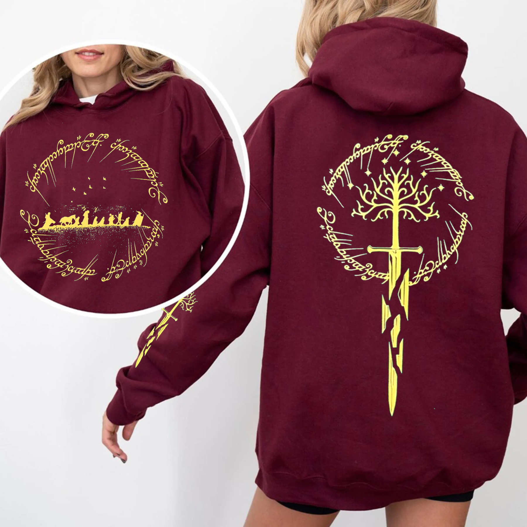 Fantasy Book Lover,Middle Earth Inspired Unisex T-shirt/Crewneck/Hoodie