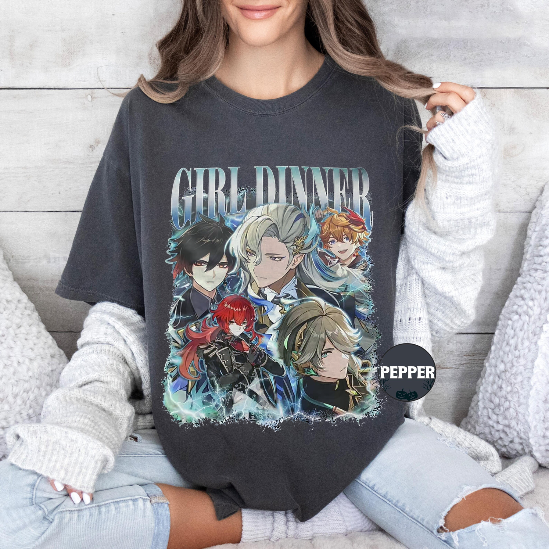 Genshin dinner Unisex T-shirt/Crewneck/Hoodie