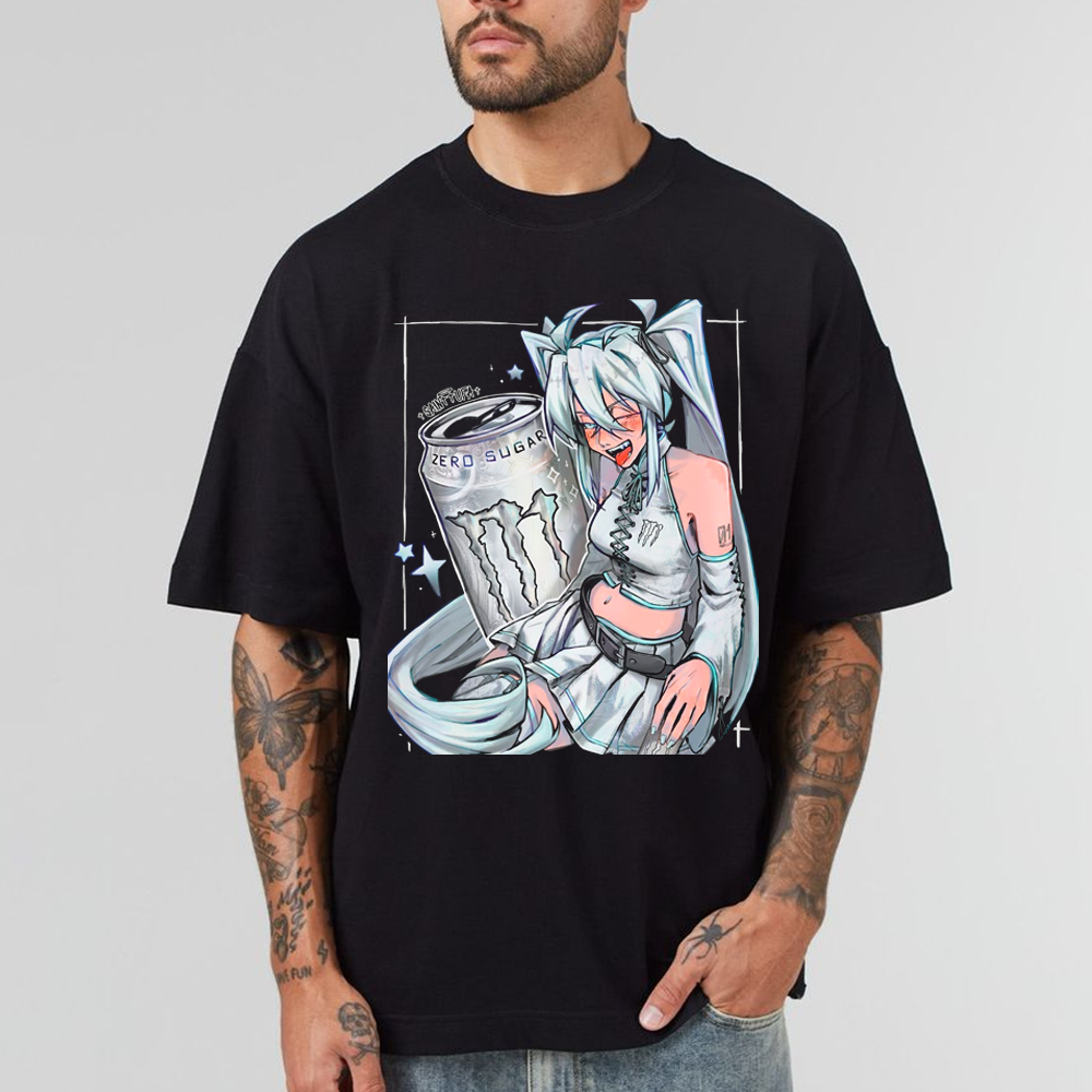 Miku x Monster Energy Art Unisex T-shirt/Crewneck/Hoodie