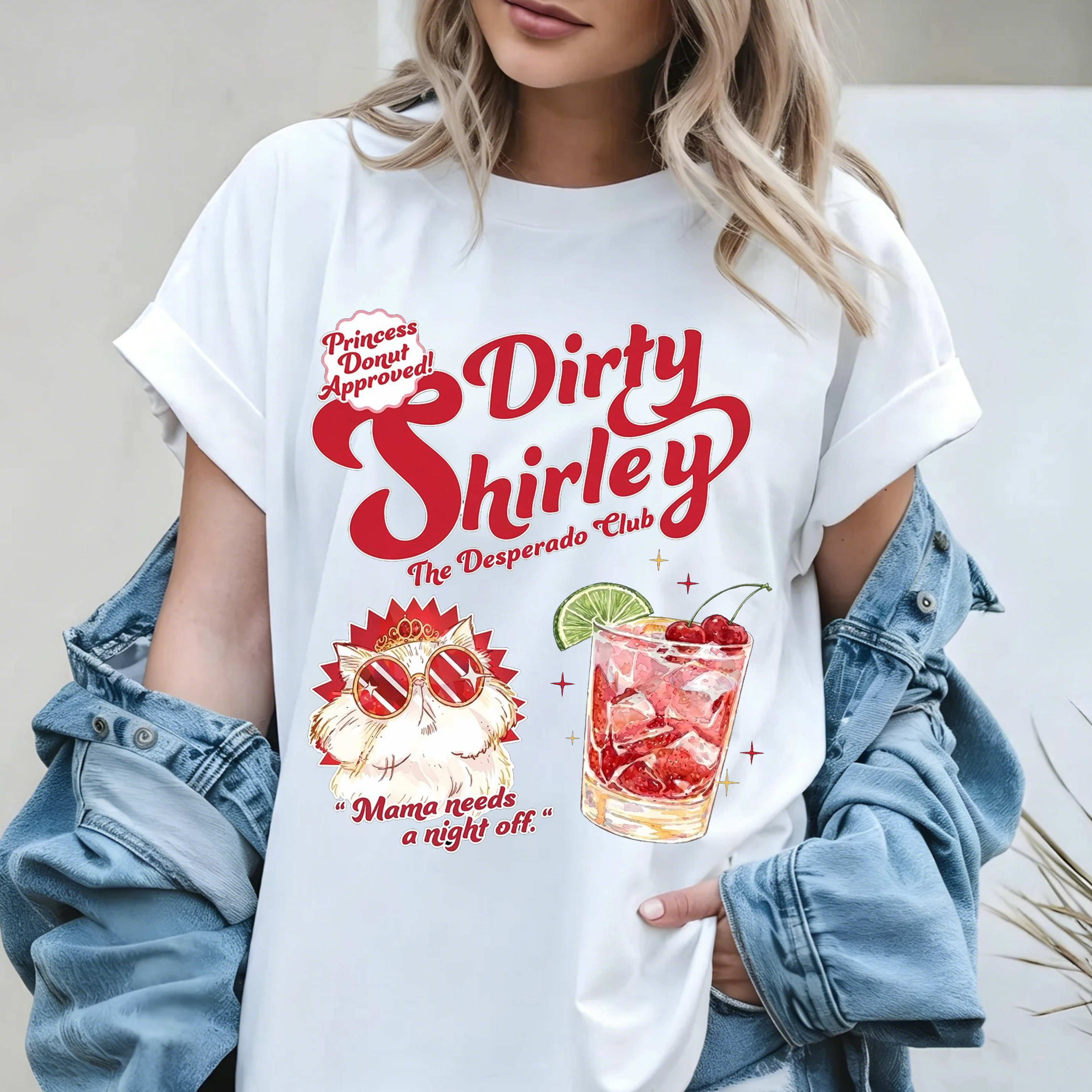 Dirty Shirley, Dungeon Crawler Carl Graphic Oversize Unisex Shirts/Crewneck/Hoodie