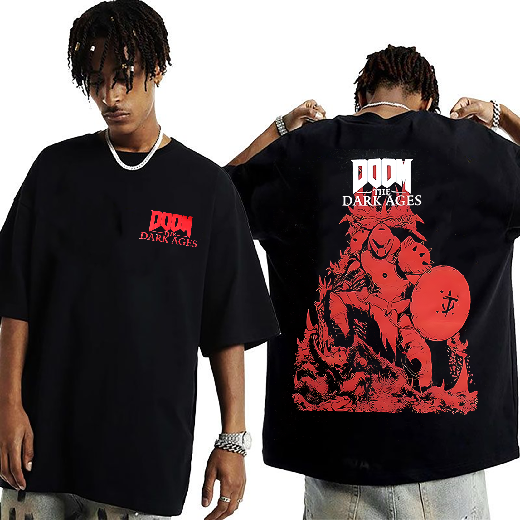 Rip and tear in the Doom The Dark Ages  T-Shirt