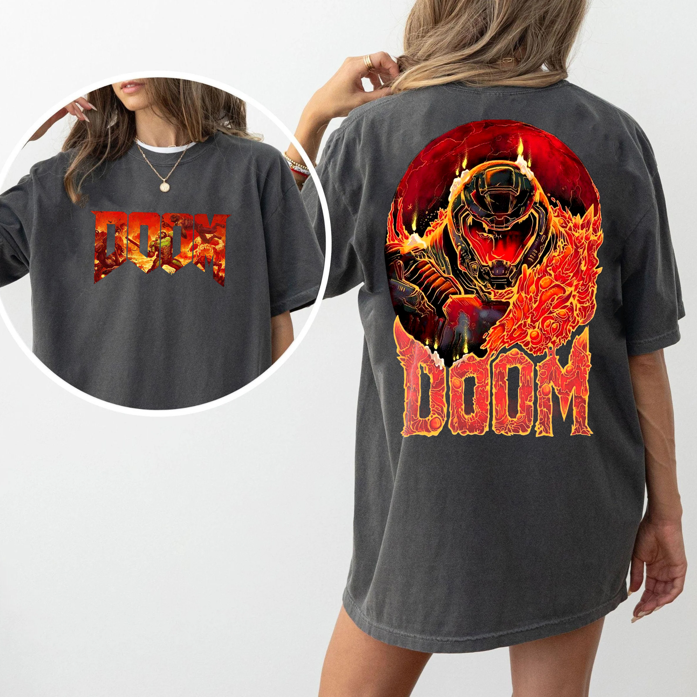 DOOM sayler v2 - Doom Eternal Vintage T-Shirt
