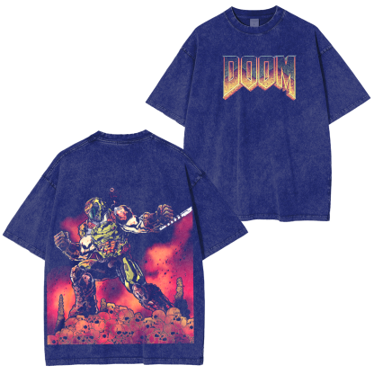 Doom Unisex Washed T-Shirt