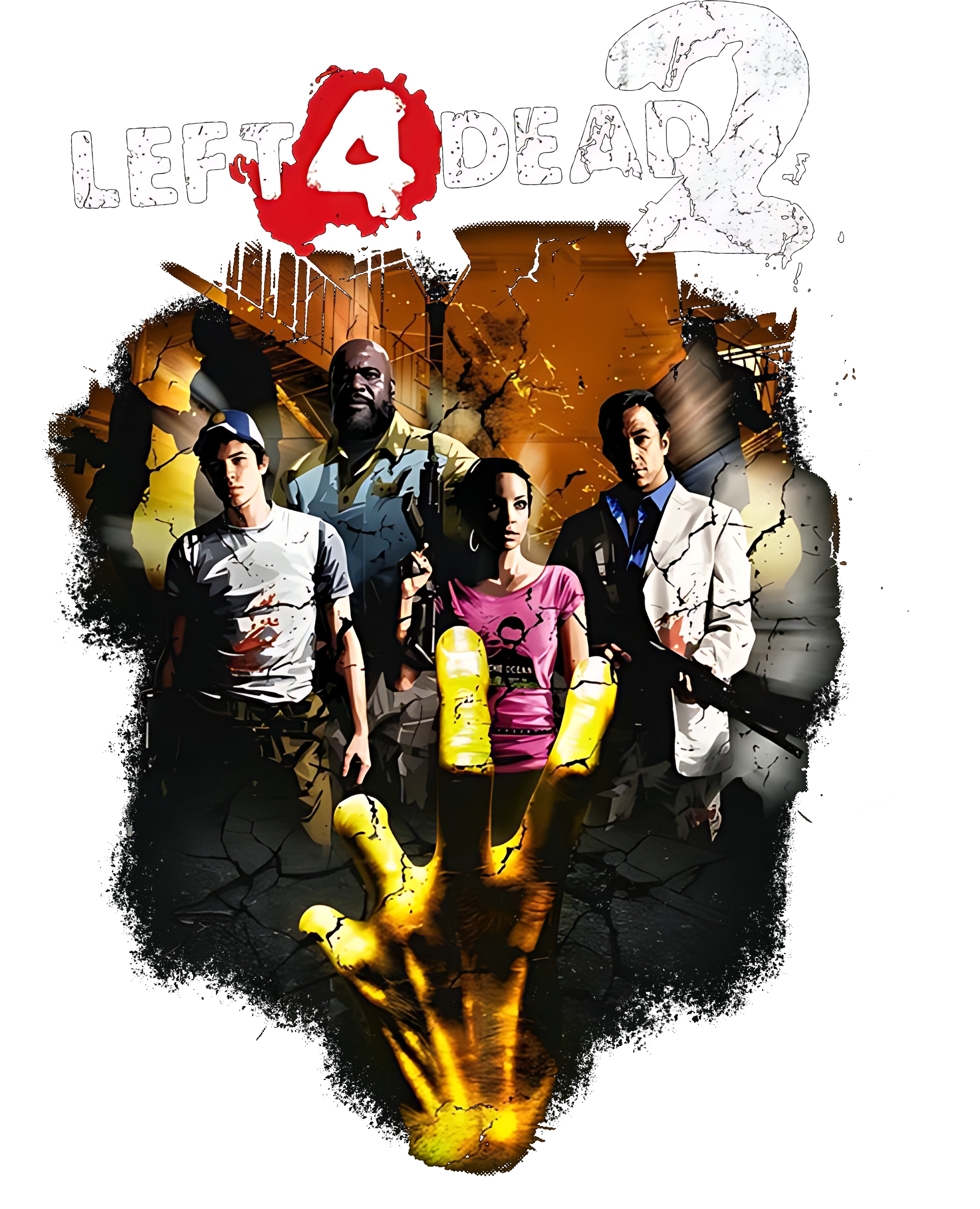 Left 4 Dead 2 Oversized T-shirt/Crewneck/Hoodie