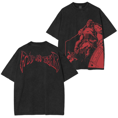 DOOM The Dark Ages Unisex Washed T-Shirt