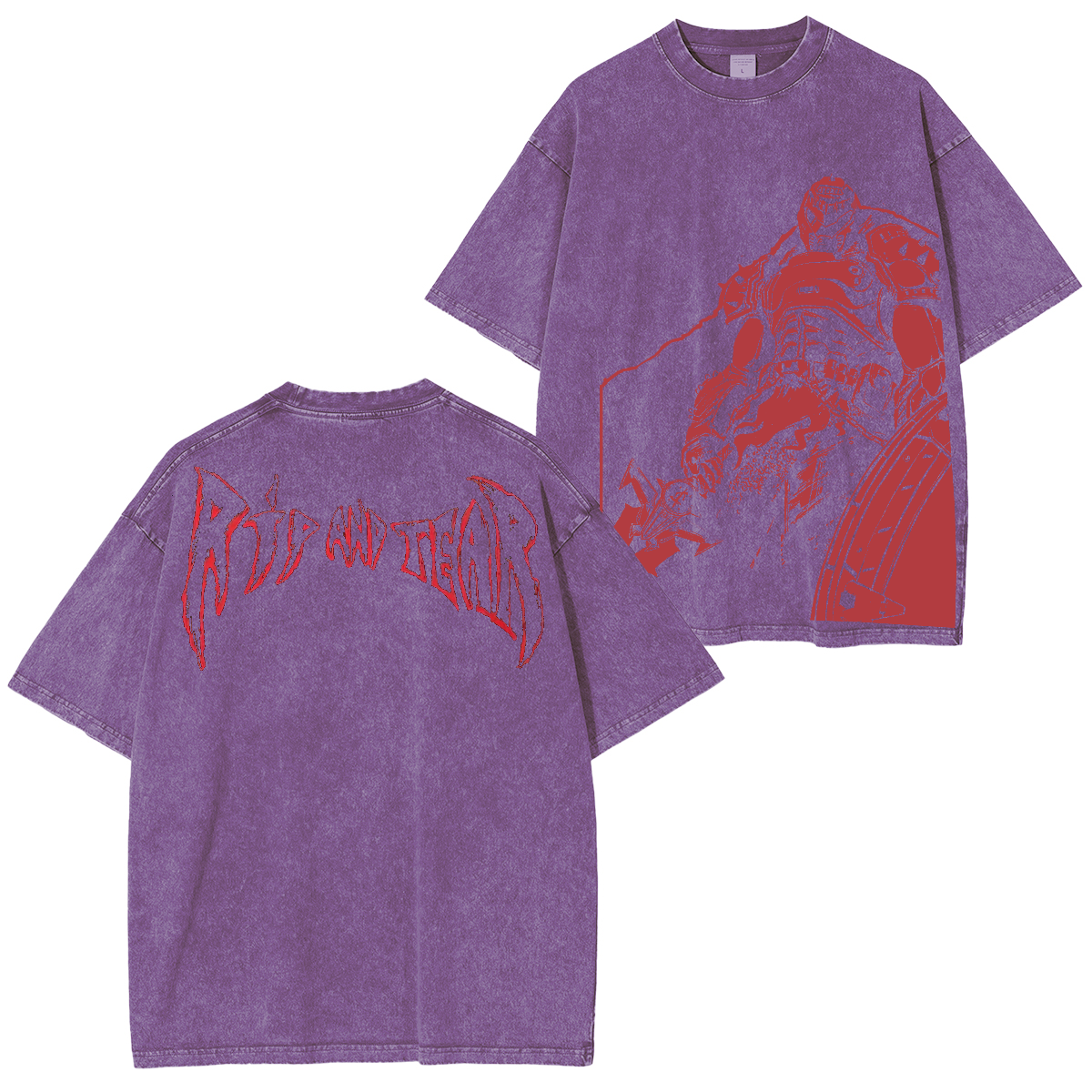 DOOM The Dark Ages Unisex Washed T-Shirt