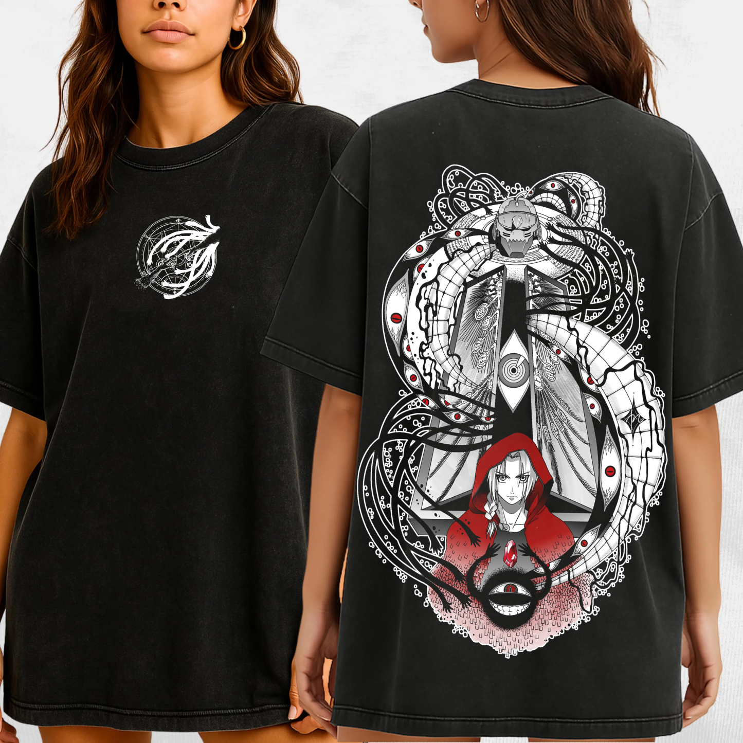 Fullmetal Alchemist Unisex Washed T-Shirt