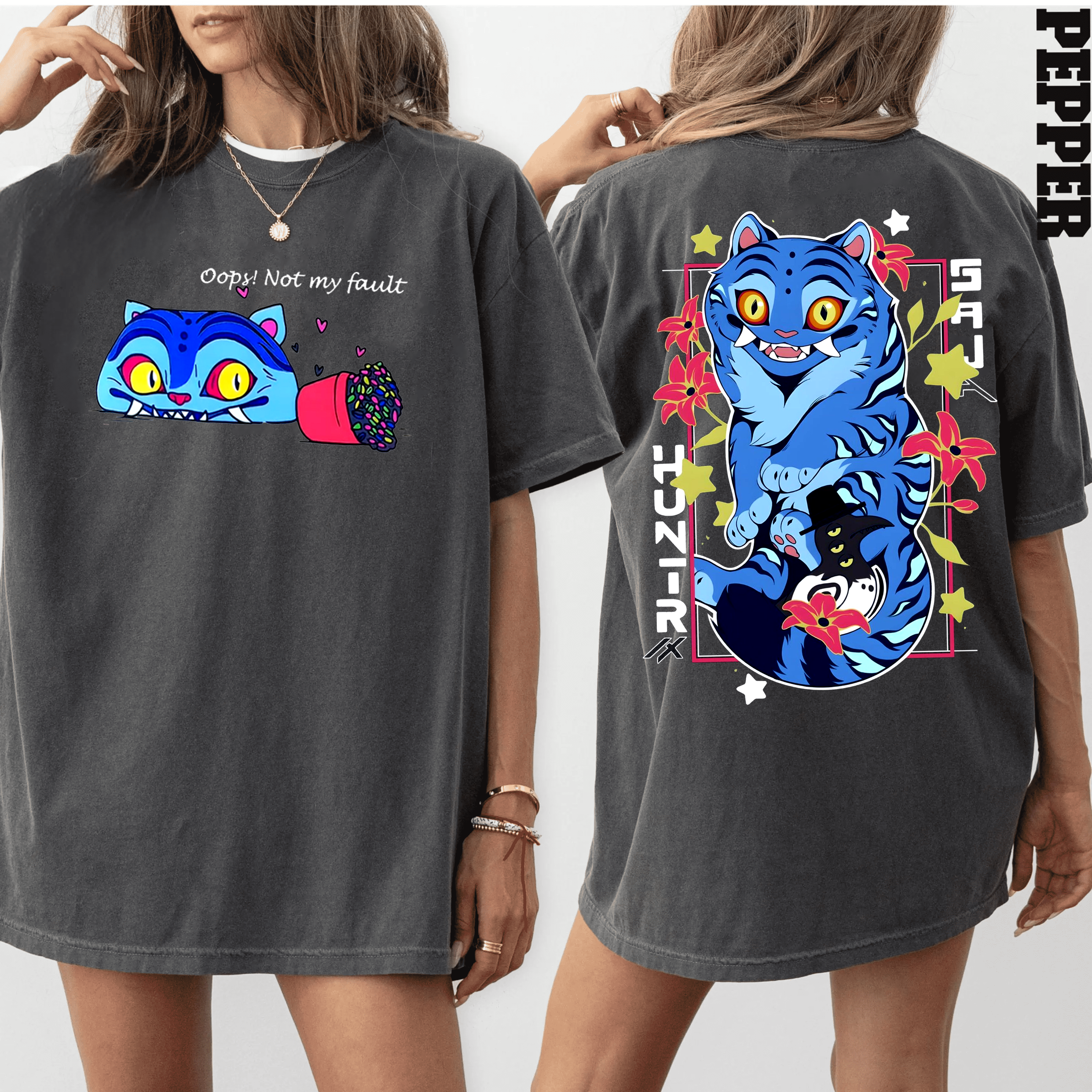 Kpop Demon Hunter Tiger Unisex T-shirt/Crewneck/Hoodie