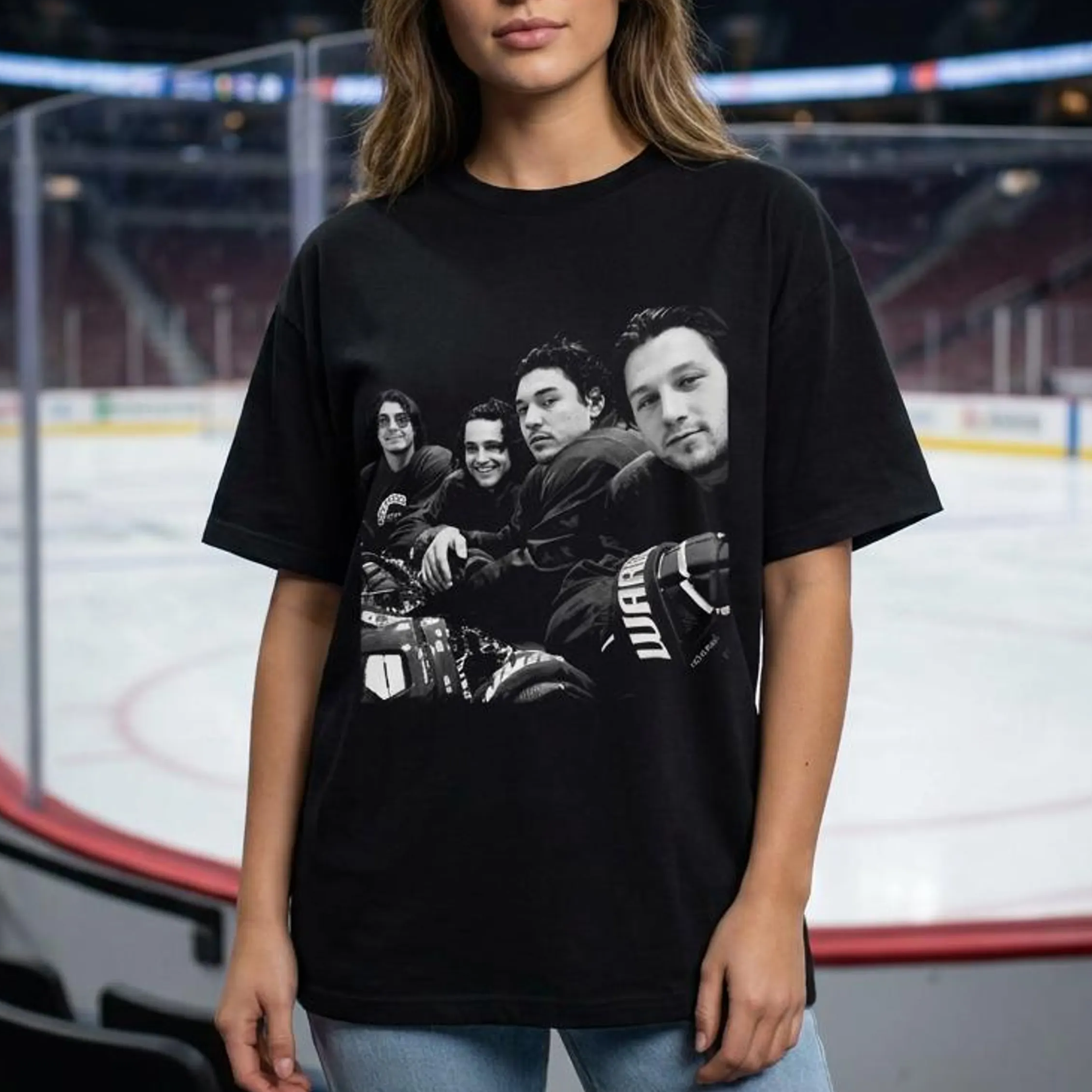 Off Campus Hockey Team Unisex Washed T-Shirt