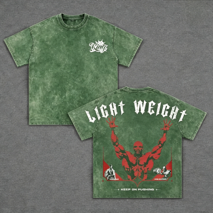 Ronnie Coleman inspired Graphic Unisex Washed T-Shirt