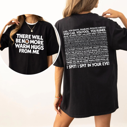 Prepotente No More Warm Hugs,Dungeon Crawler Carl Fan Unisex T-shirt/Crewneck/Hoodie